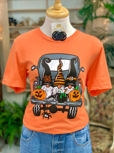 Halloween Gnome Truck
