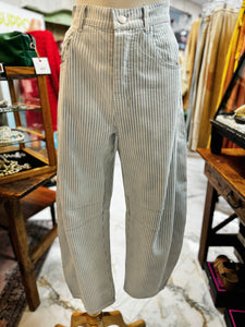 Soleil Pinstriped Jeans