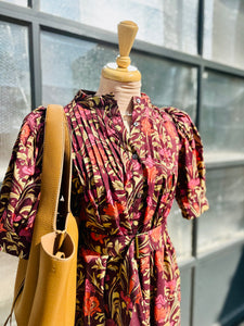Holly Burgundy Dress
