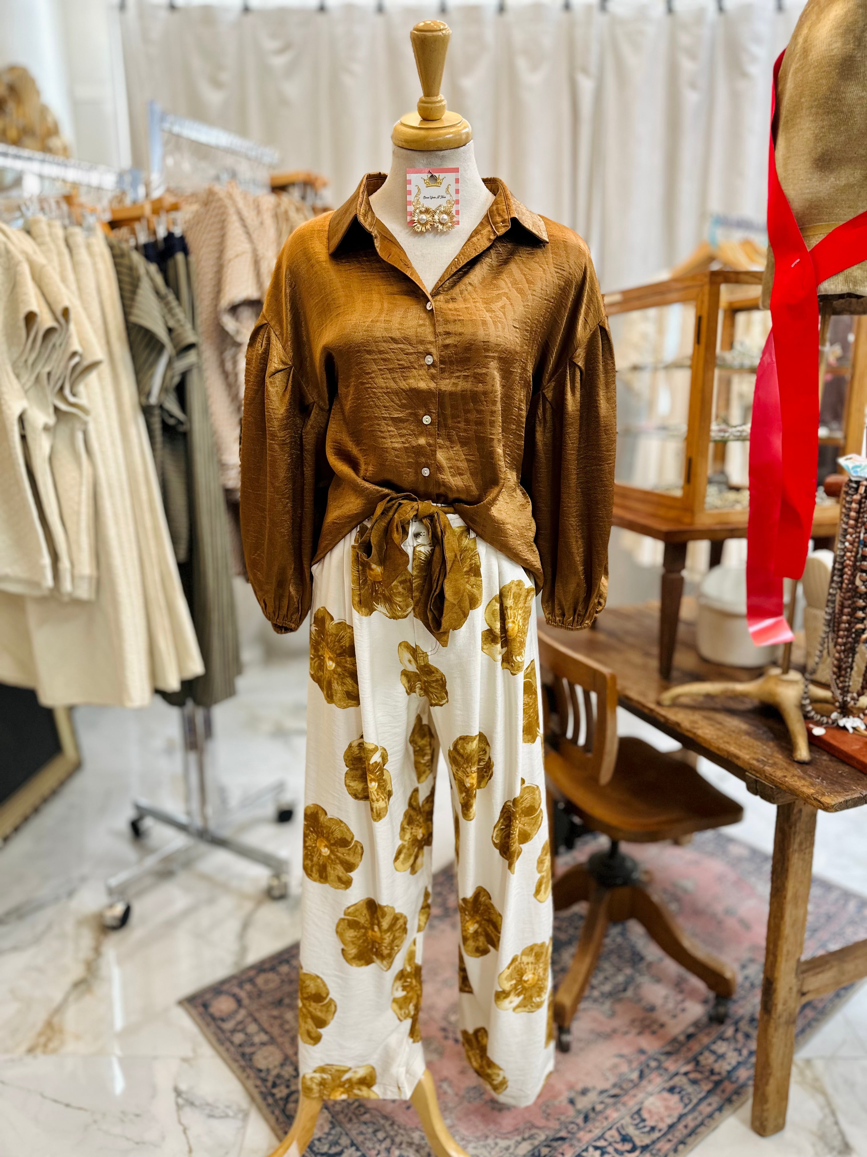 Annai Floral Bottoms