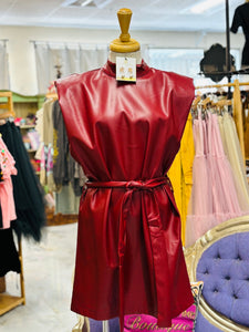 Rabanne Burgundy Dress