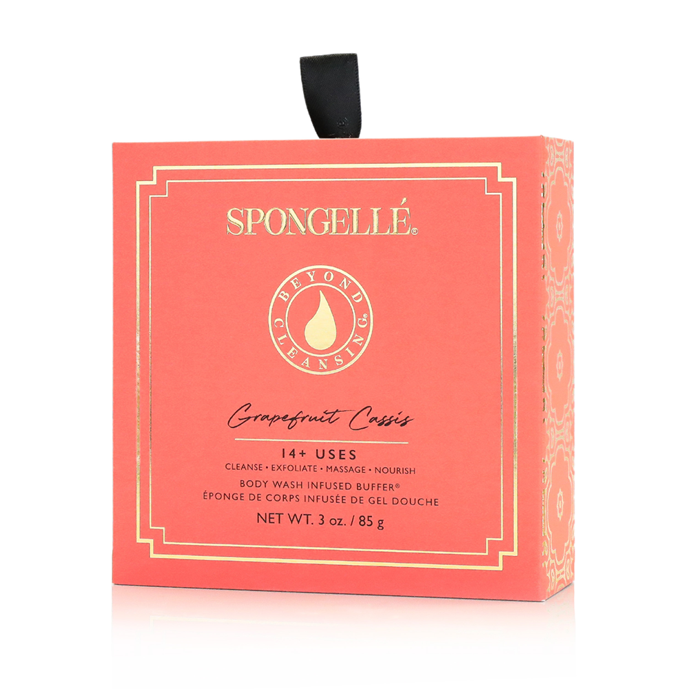 Spongelle Grapefruit Cassis Boxed Flower