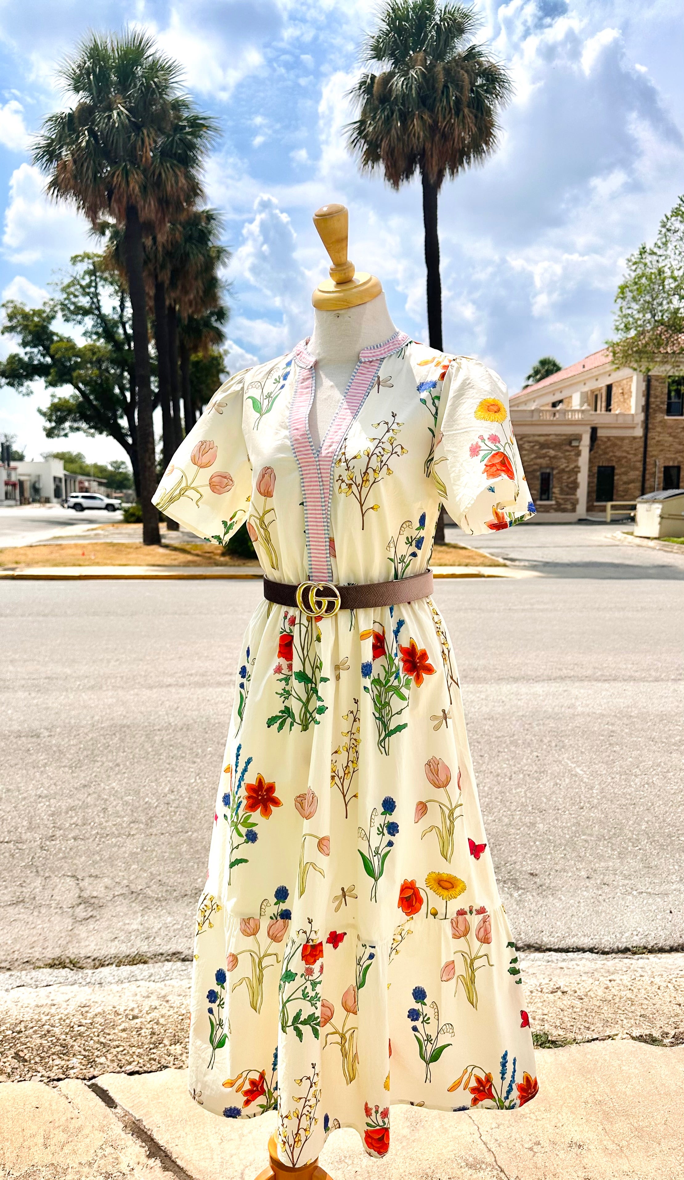 Mallie Cream Dress