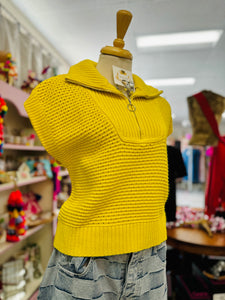 Ava Yellow Pullover