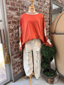 Nika Rust Pullover
