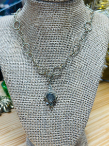 St. Benedict Swarovski Necklace