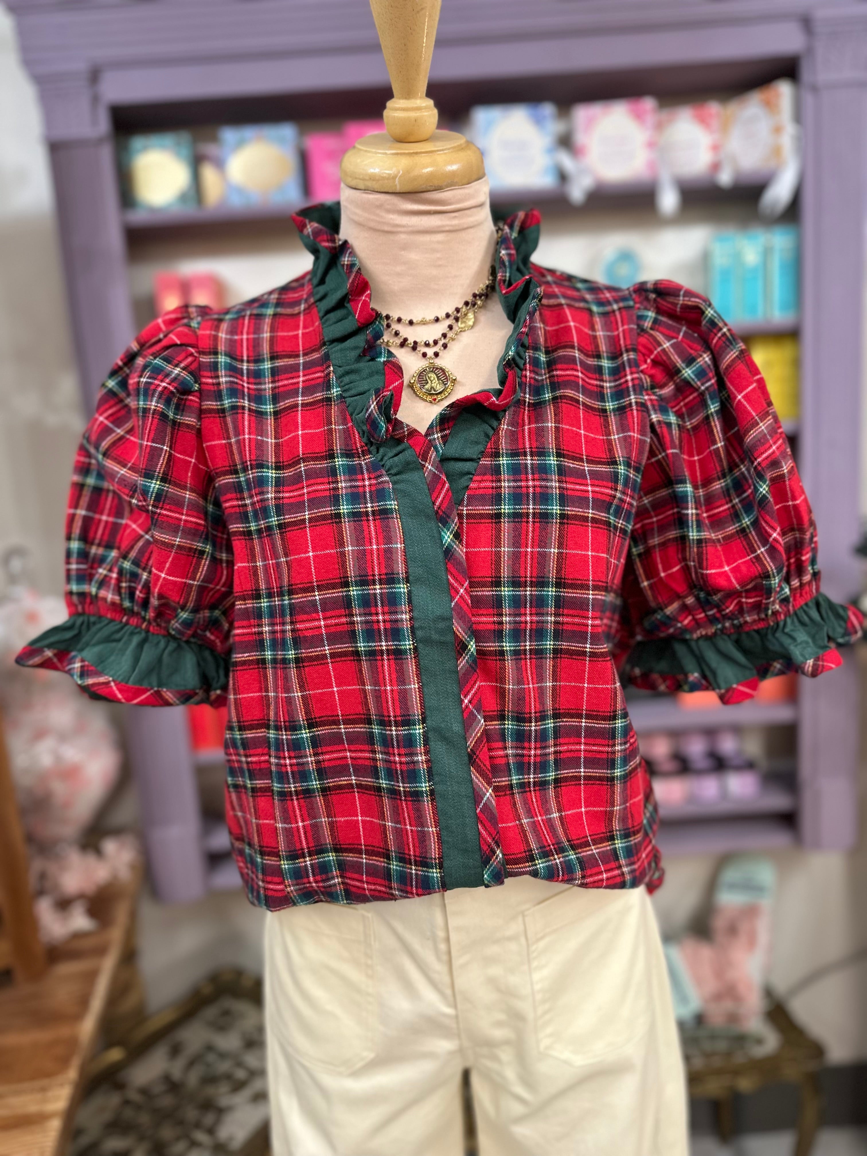 Lassie Plaid Red
