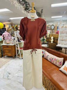 Sienna Satin Top