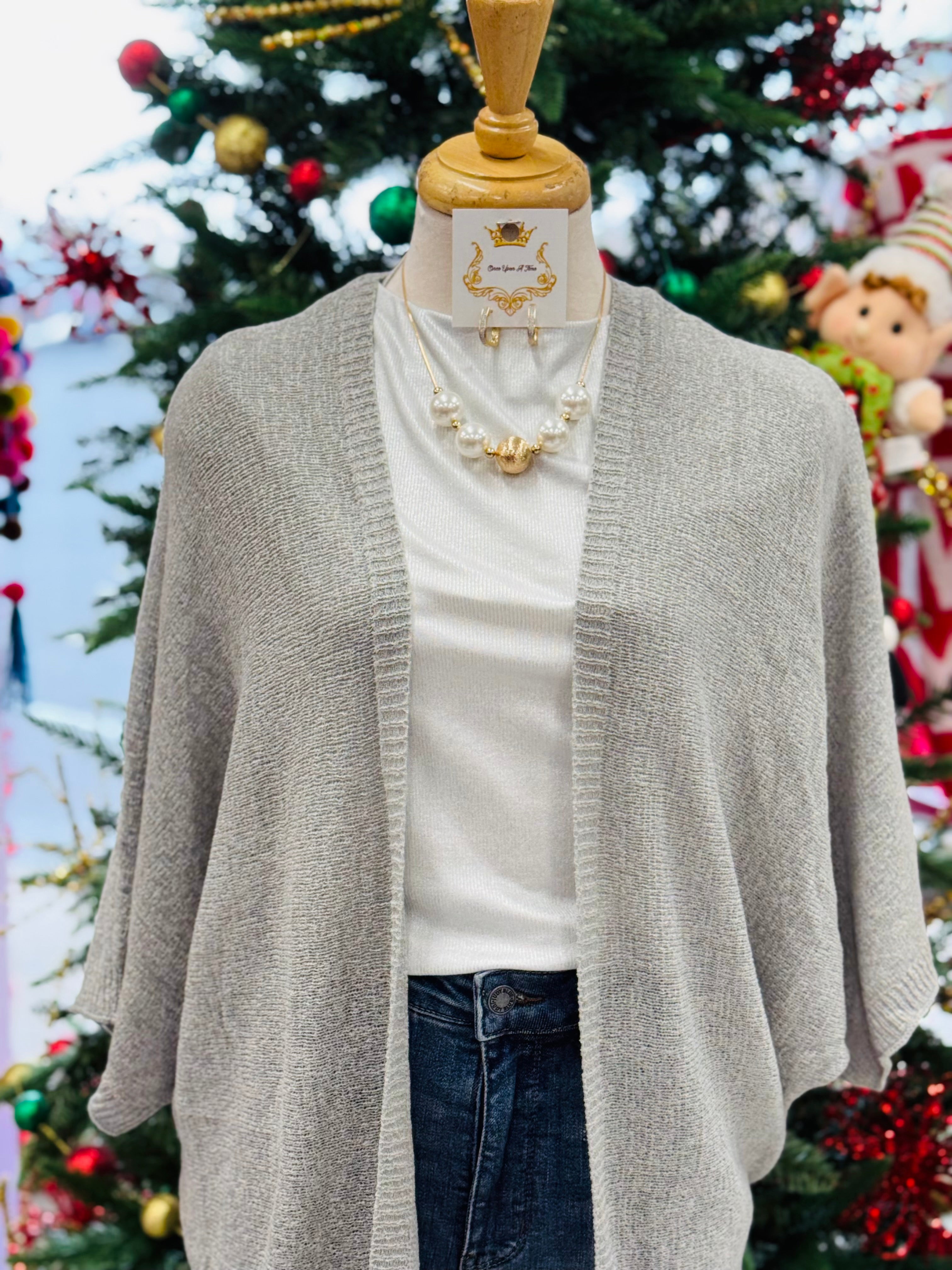 Dorothy Grey Cardigan
