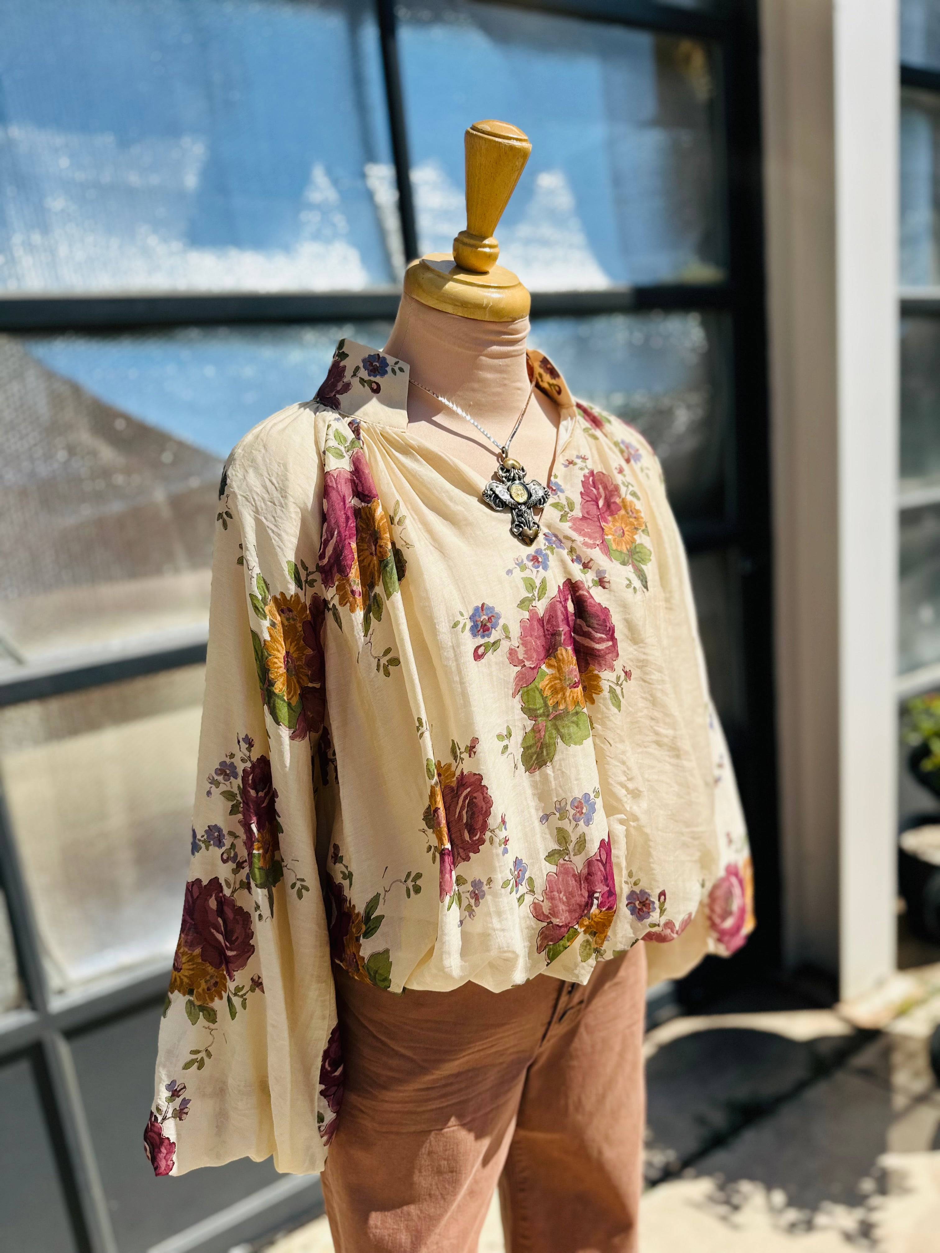 Thelma Floral Top