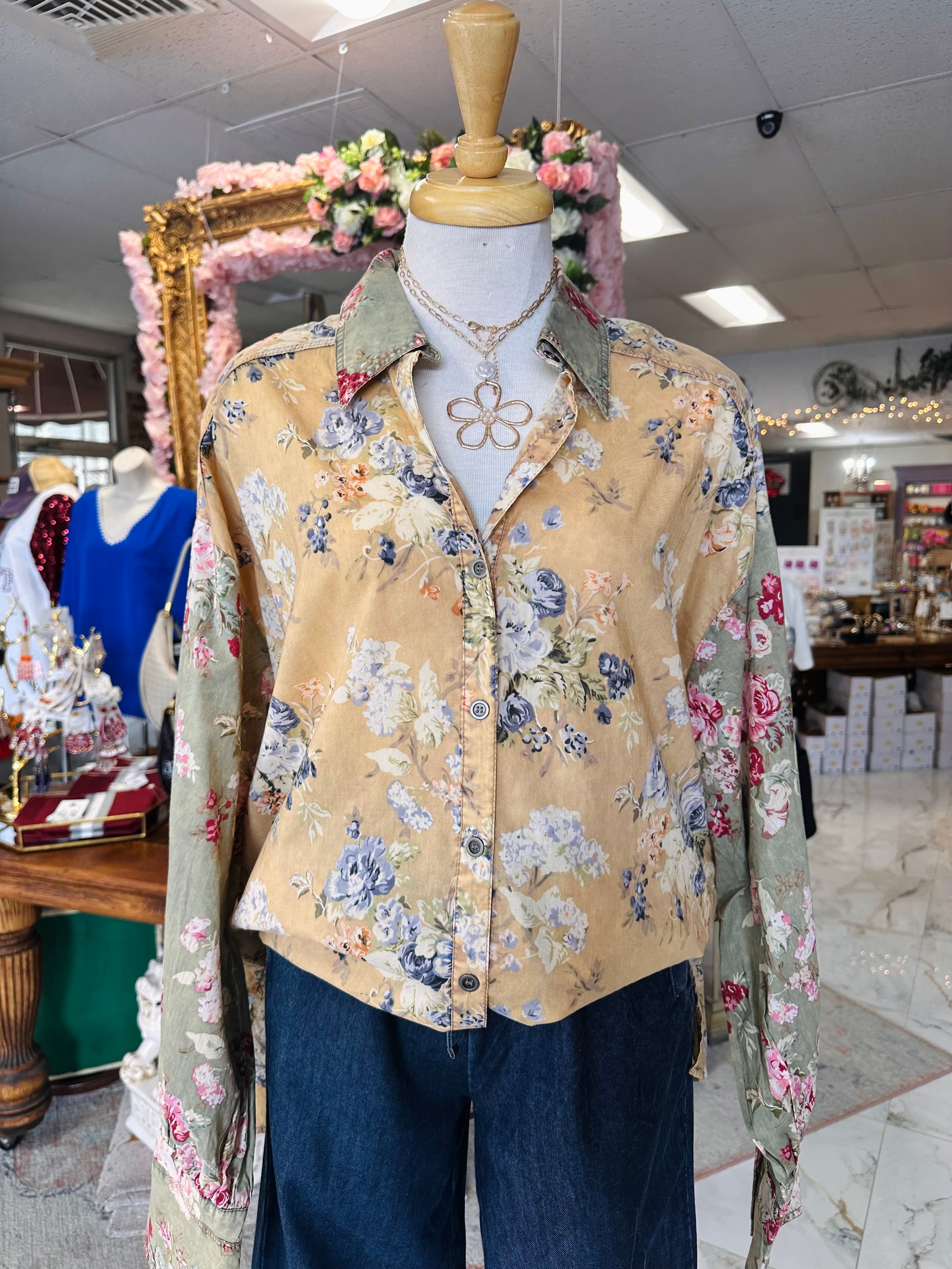 Bess Floral Blouse