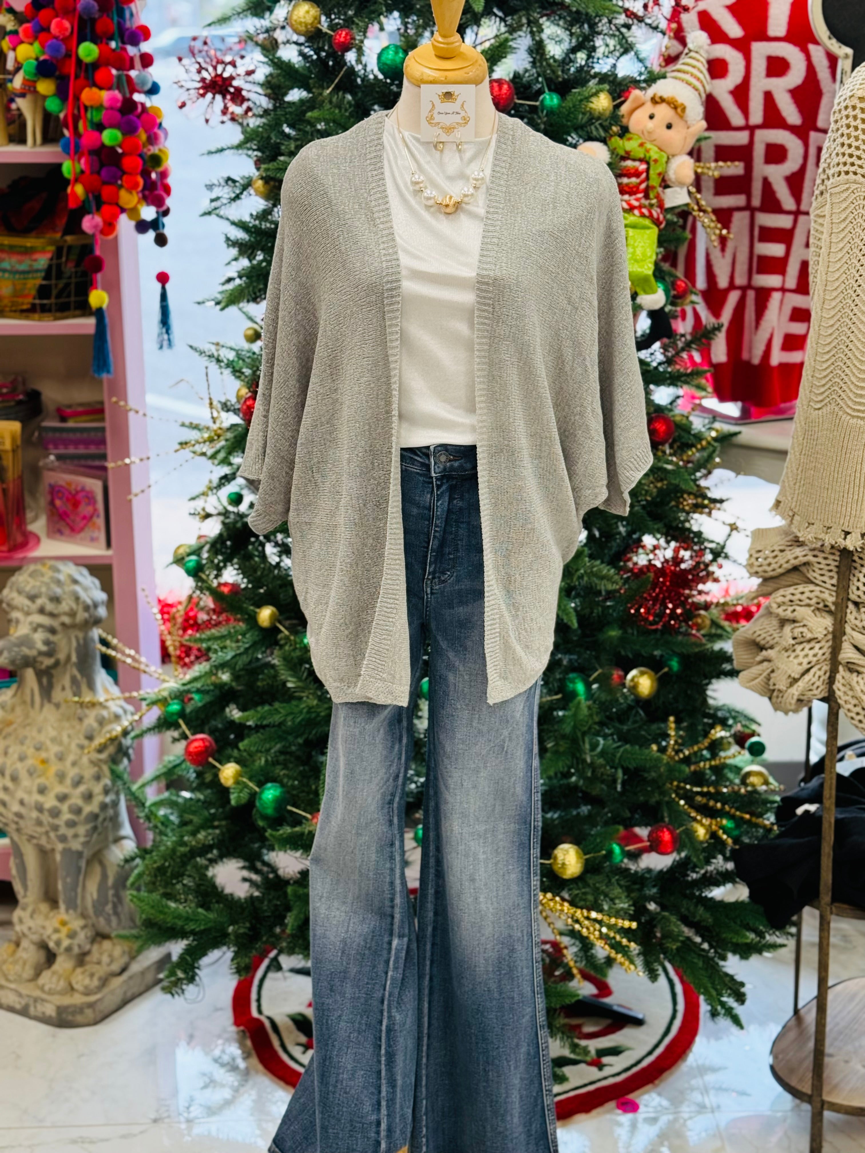 Dorothy Grey Cardigan