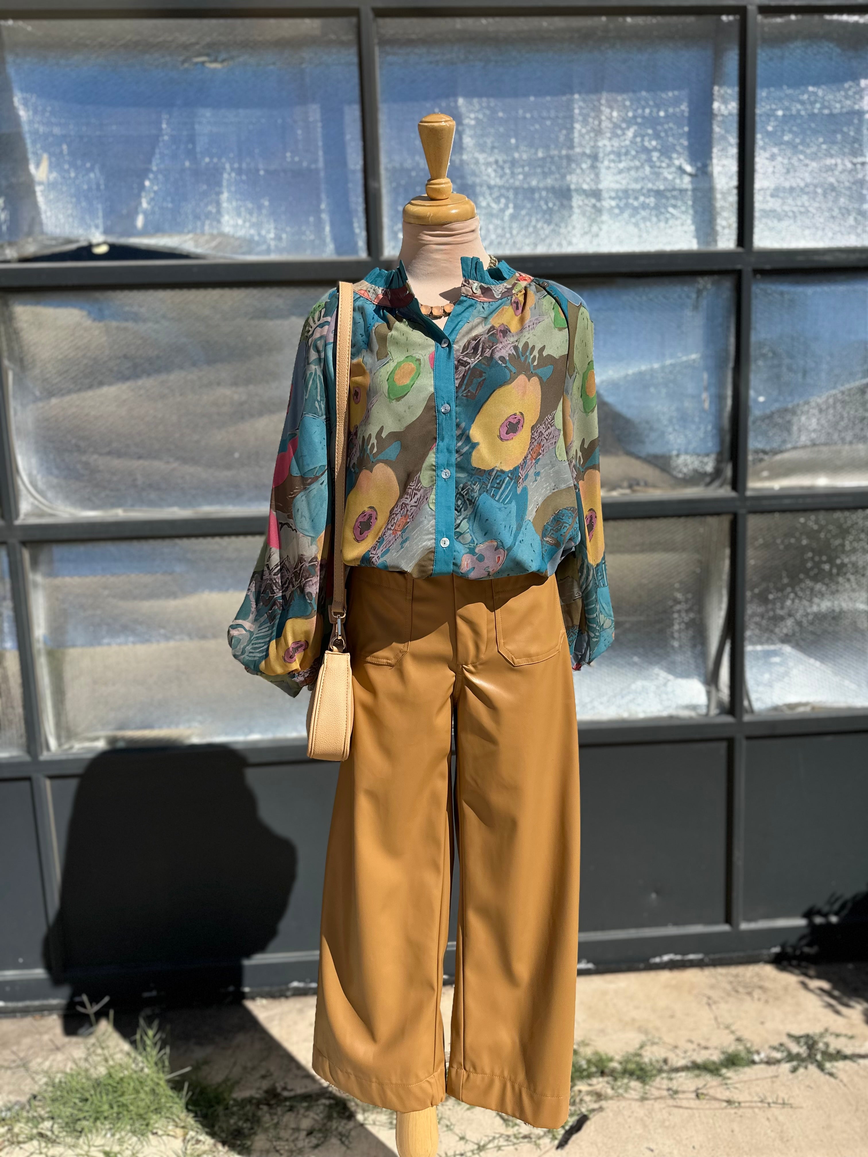 Stella Faux Leather Pants