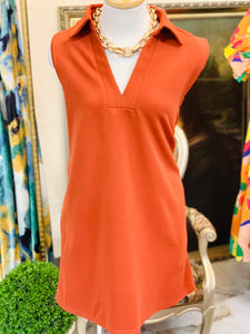 Rianna Rust Dress