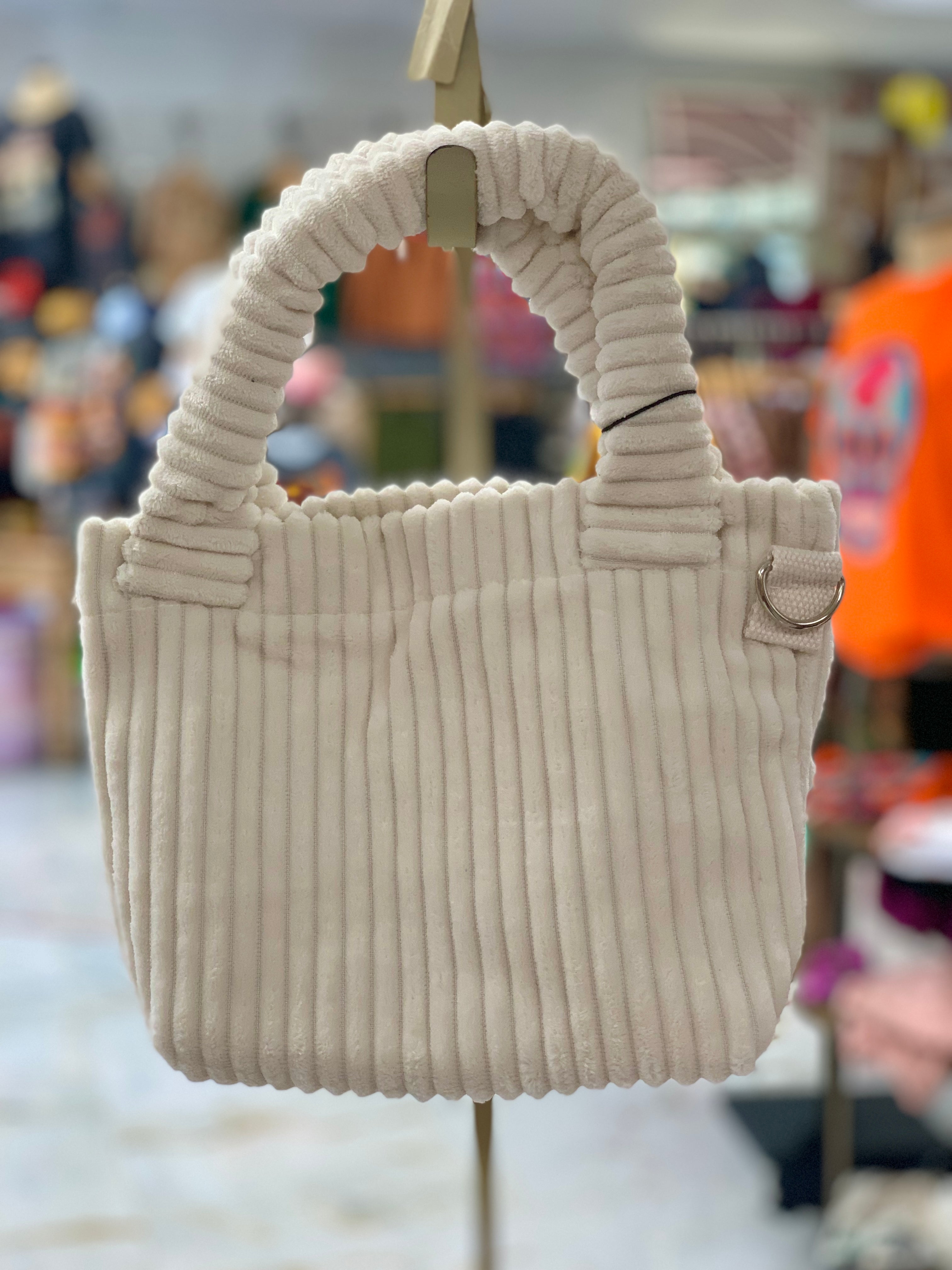 Corduroy Tote Bag