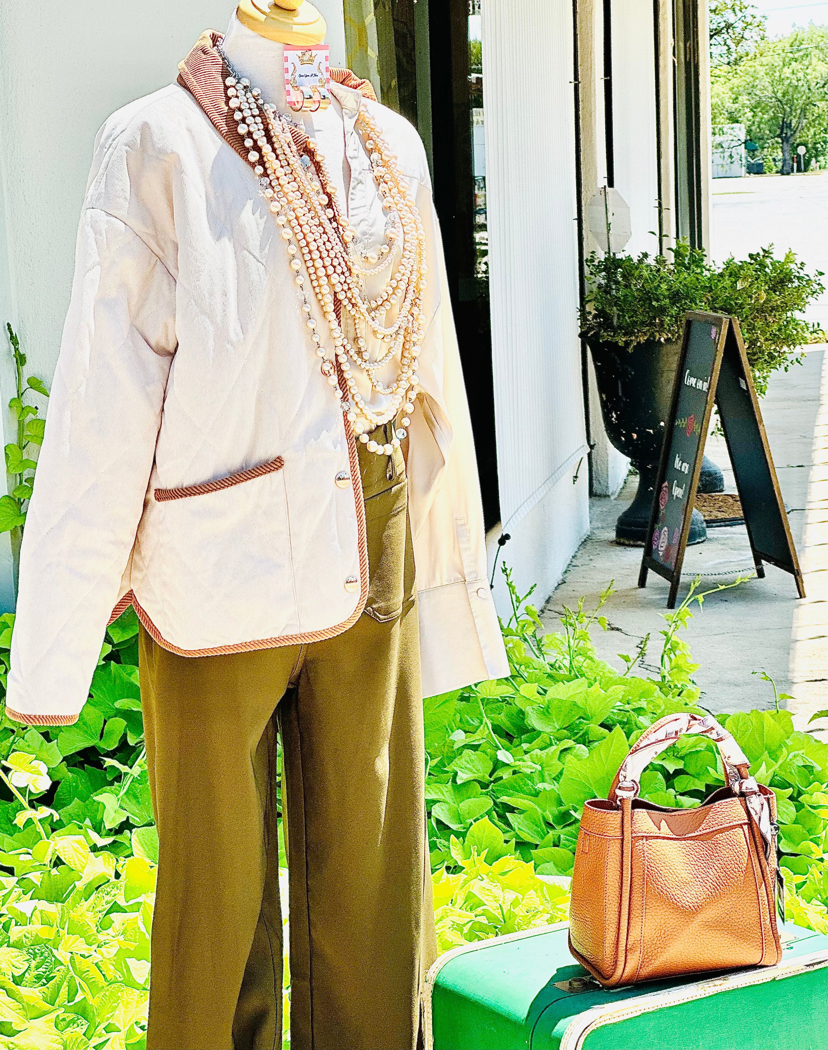 Franny Ecru Jacket