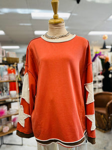 Nika Rust Pullover