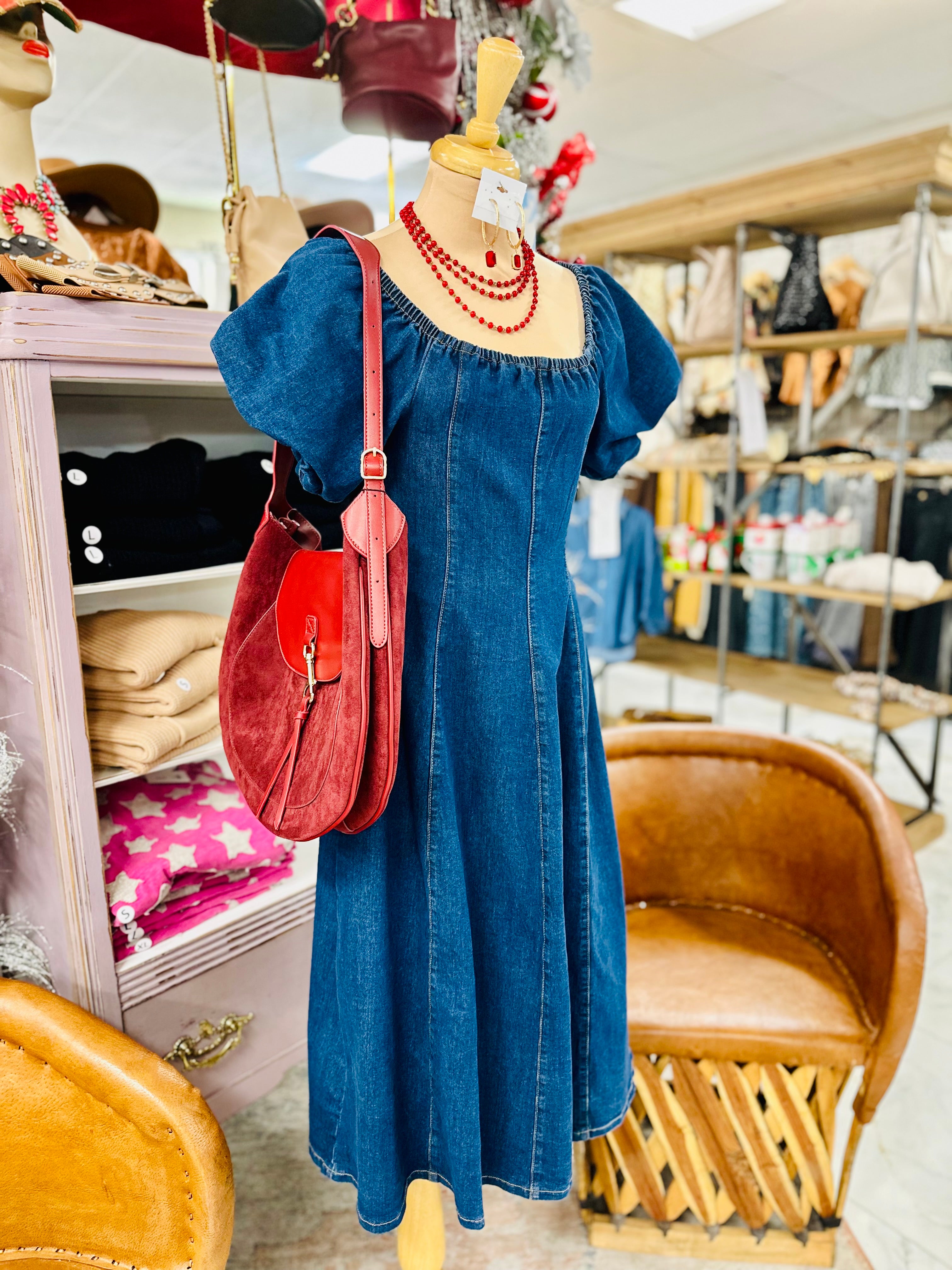 Ginger Denim Dress