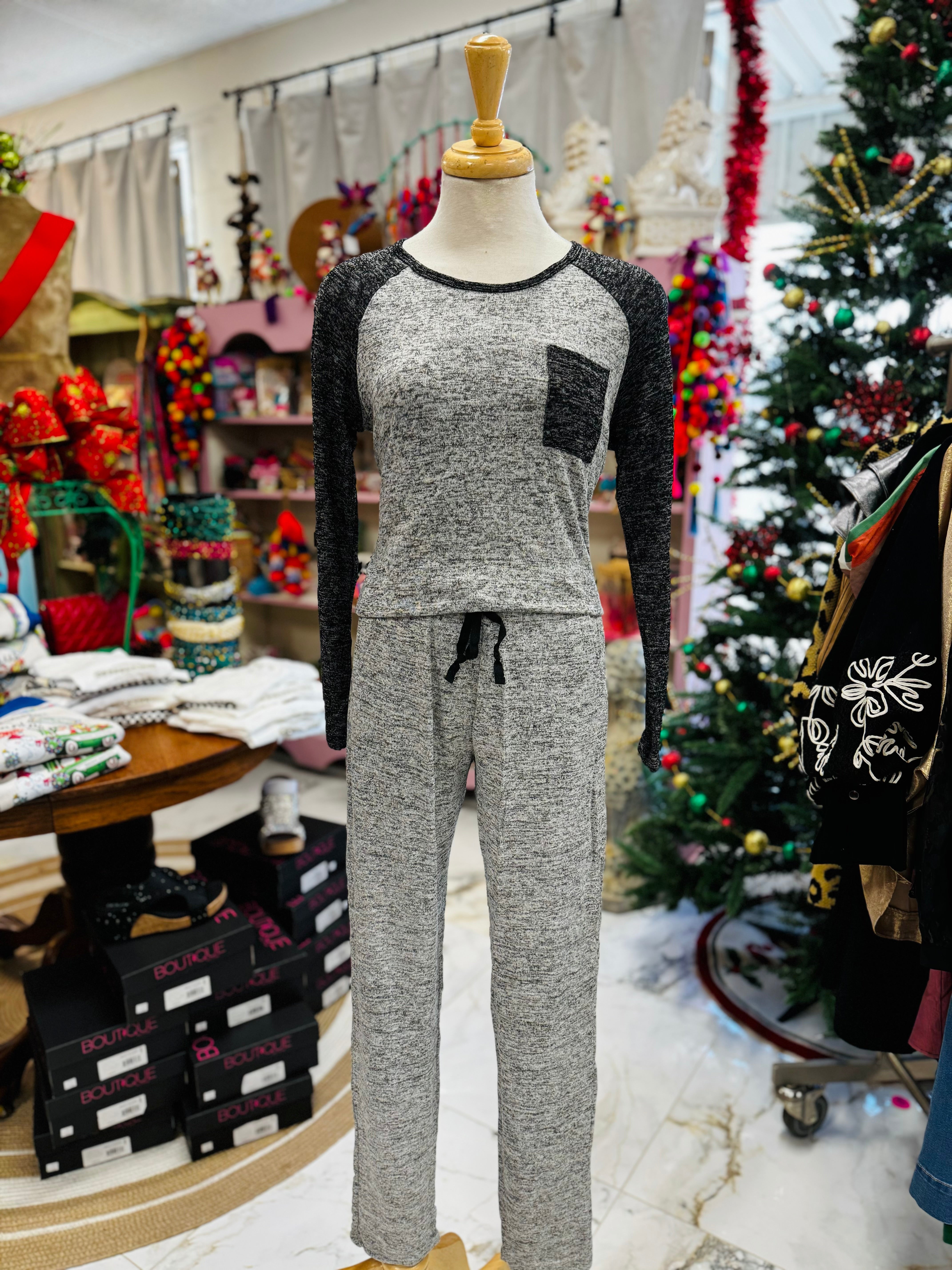 Charcoal Loungewear Pants