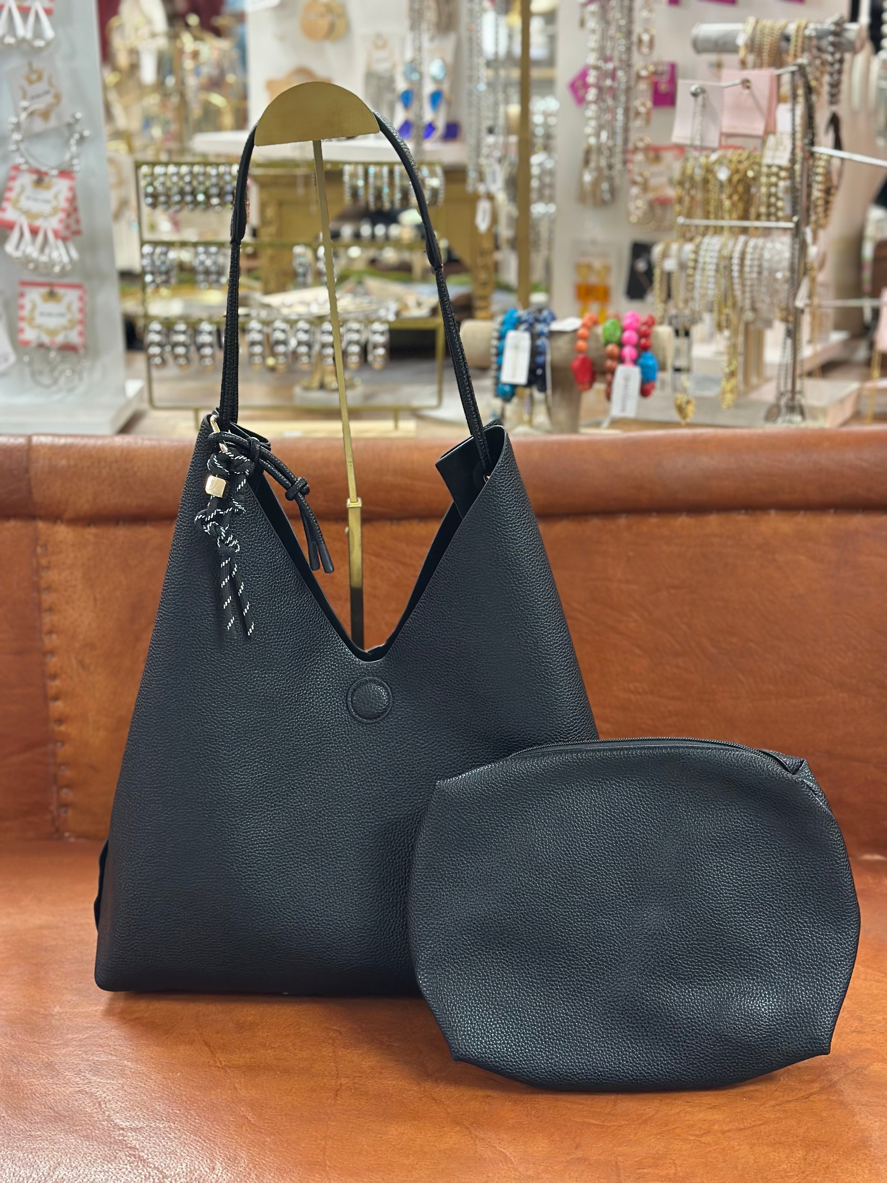 Reversible Leather Hobo