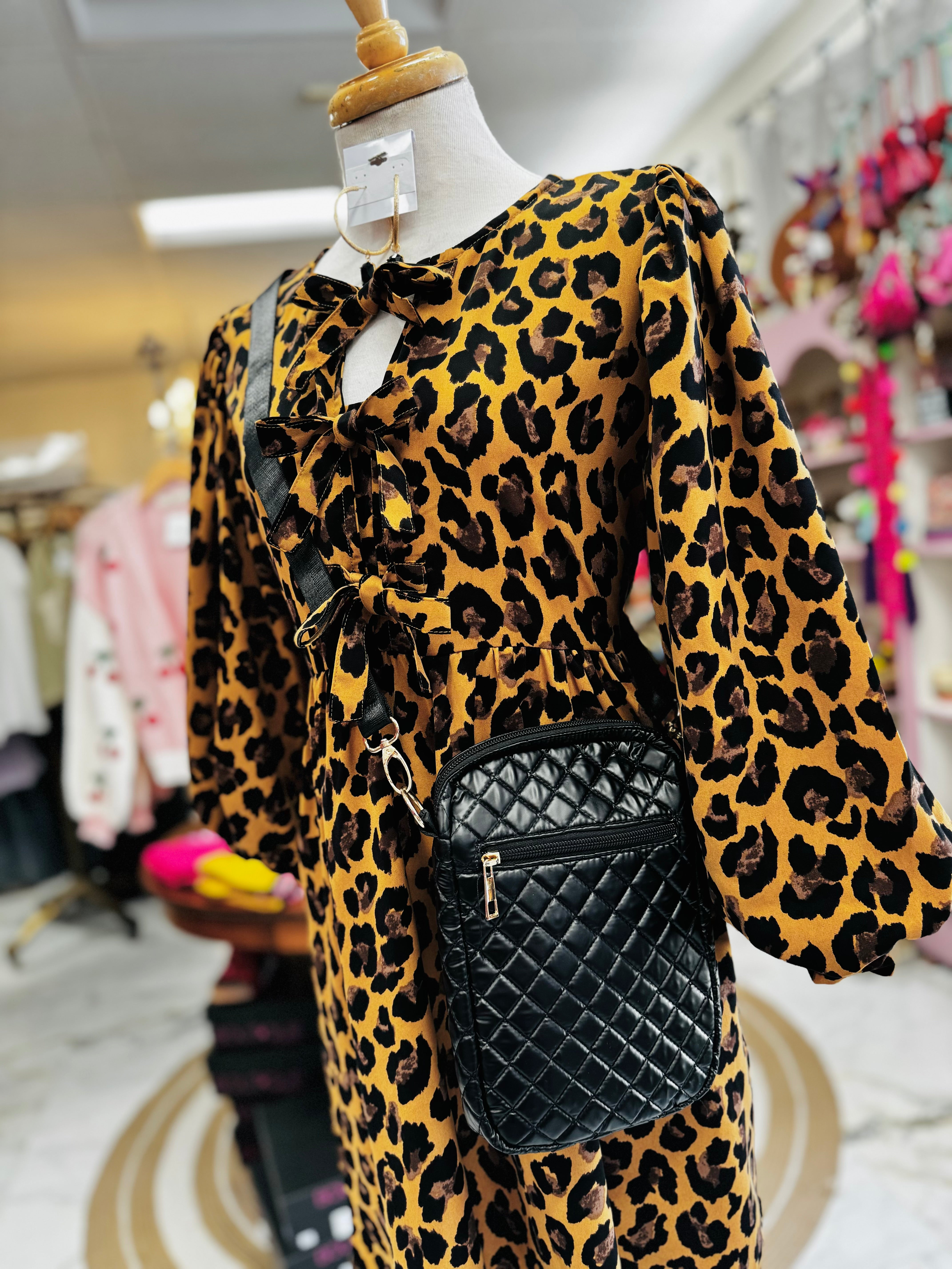 Niamh Leopard Dress