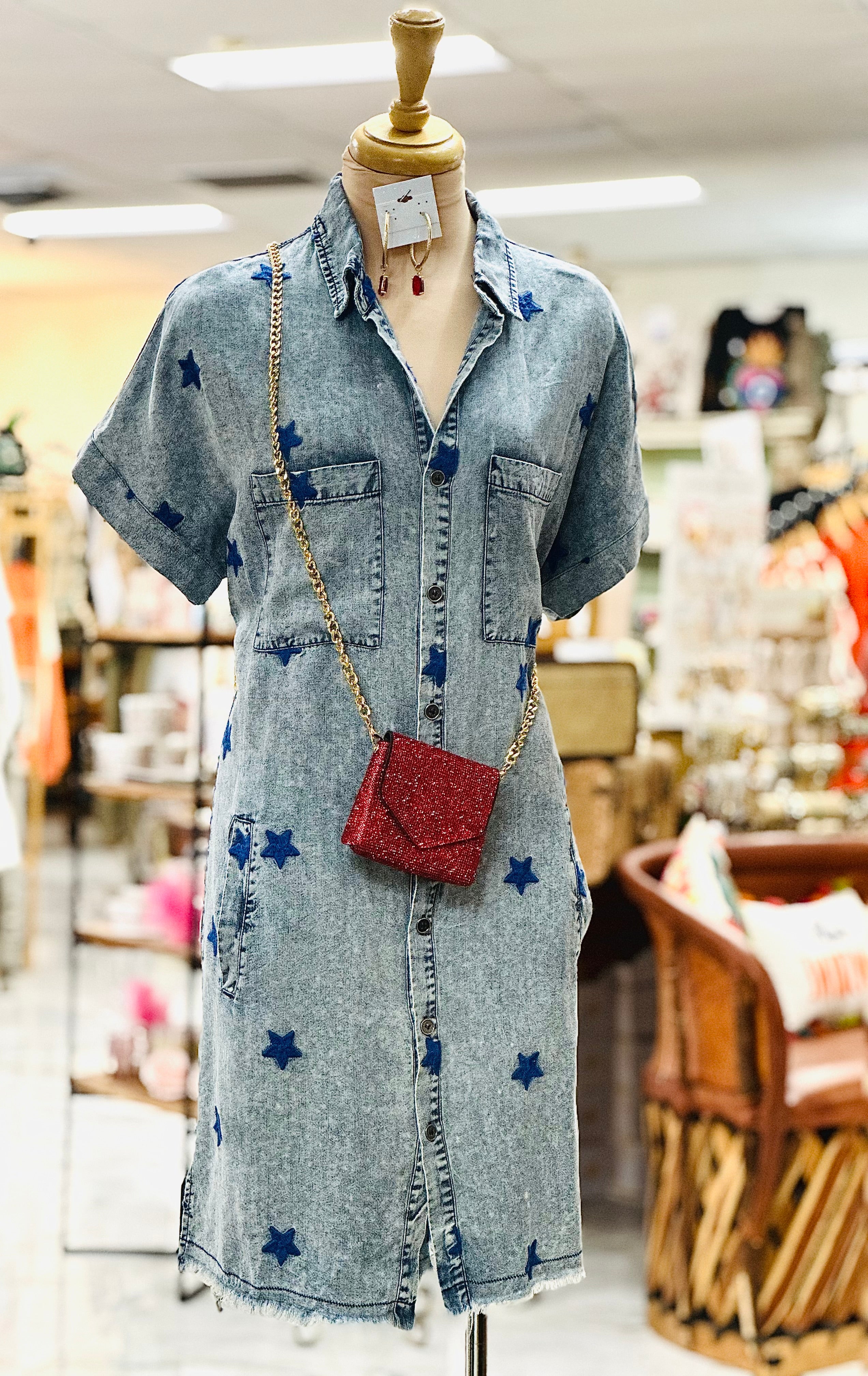 Sky ShirtDress