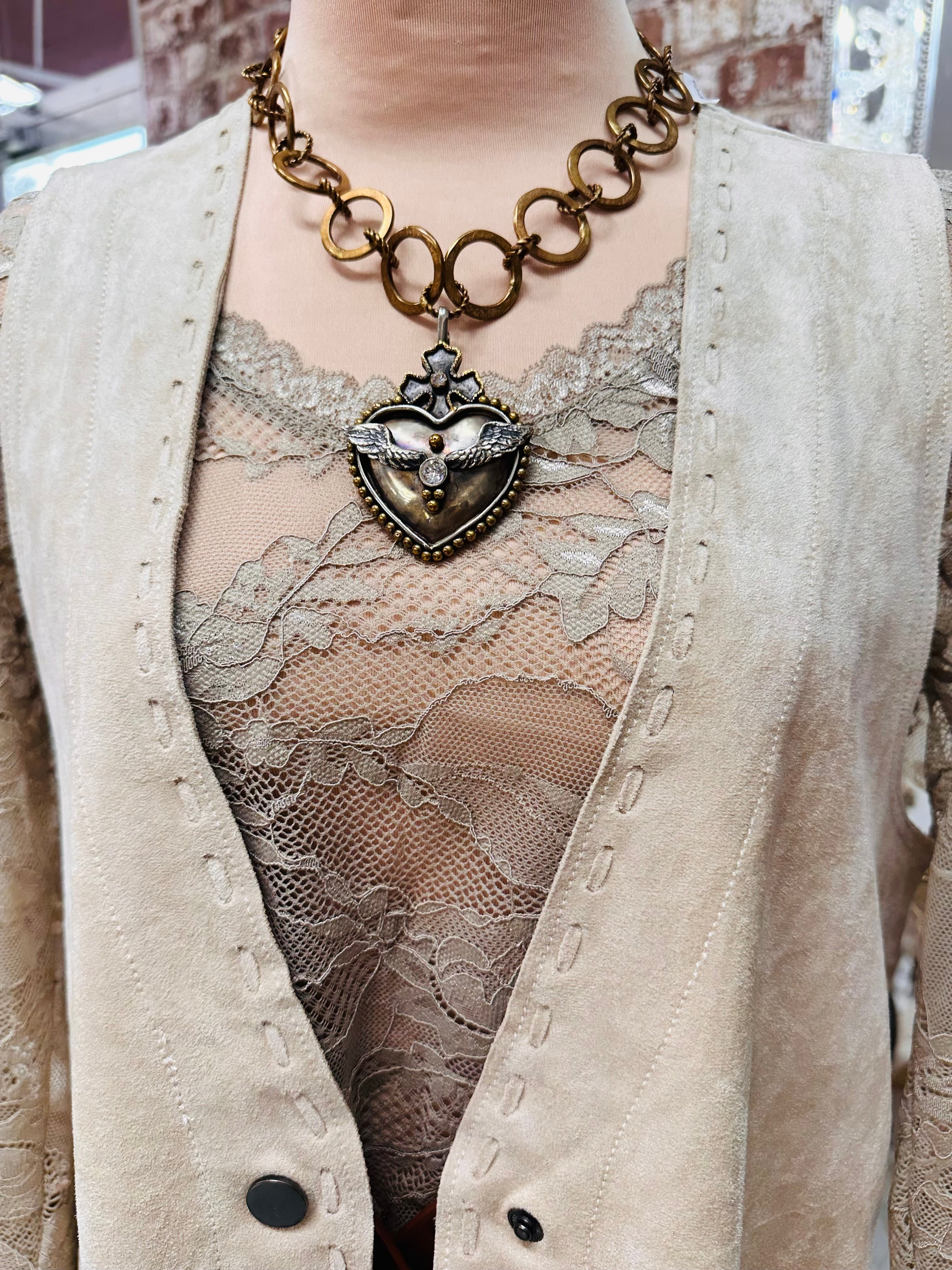 Saskia Suede Vest