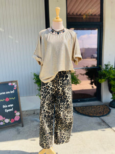 Barbara Leopard Jeans
