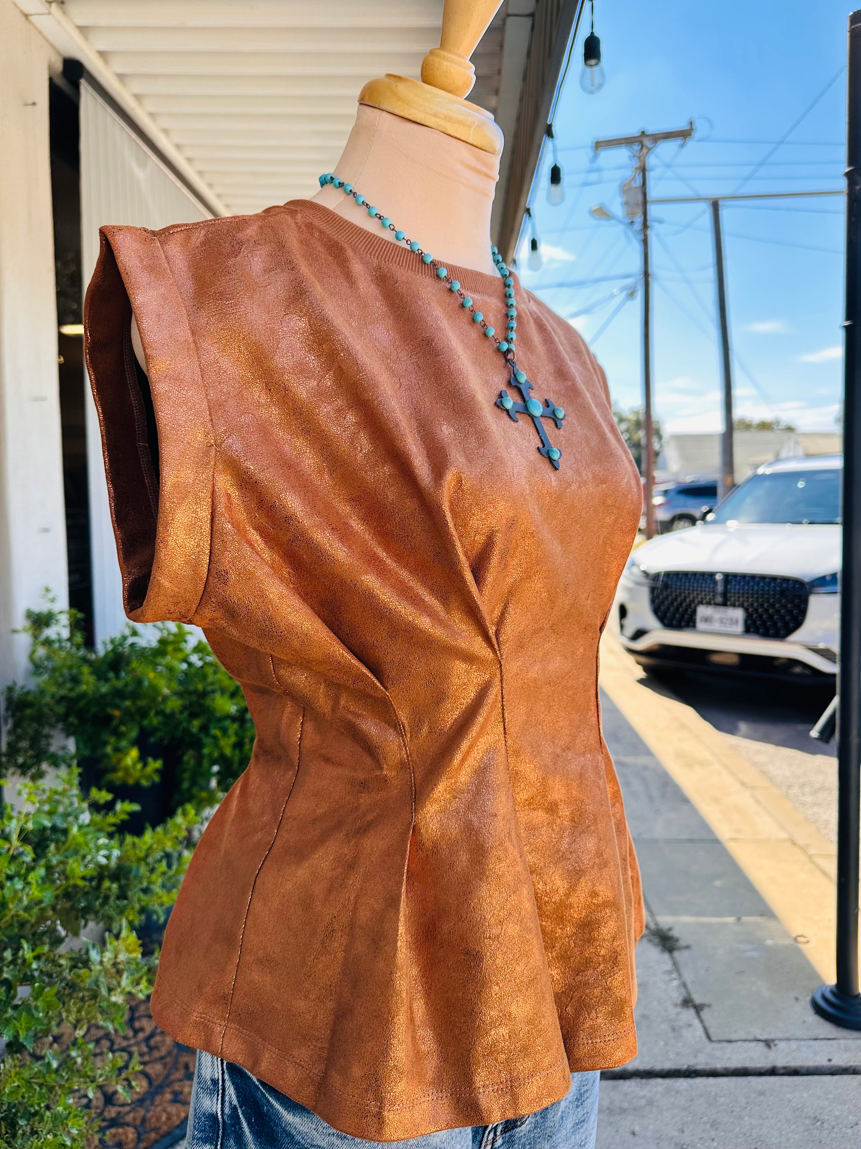 Jenny Camel Top