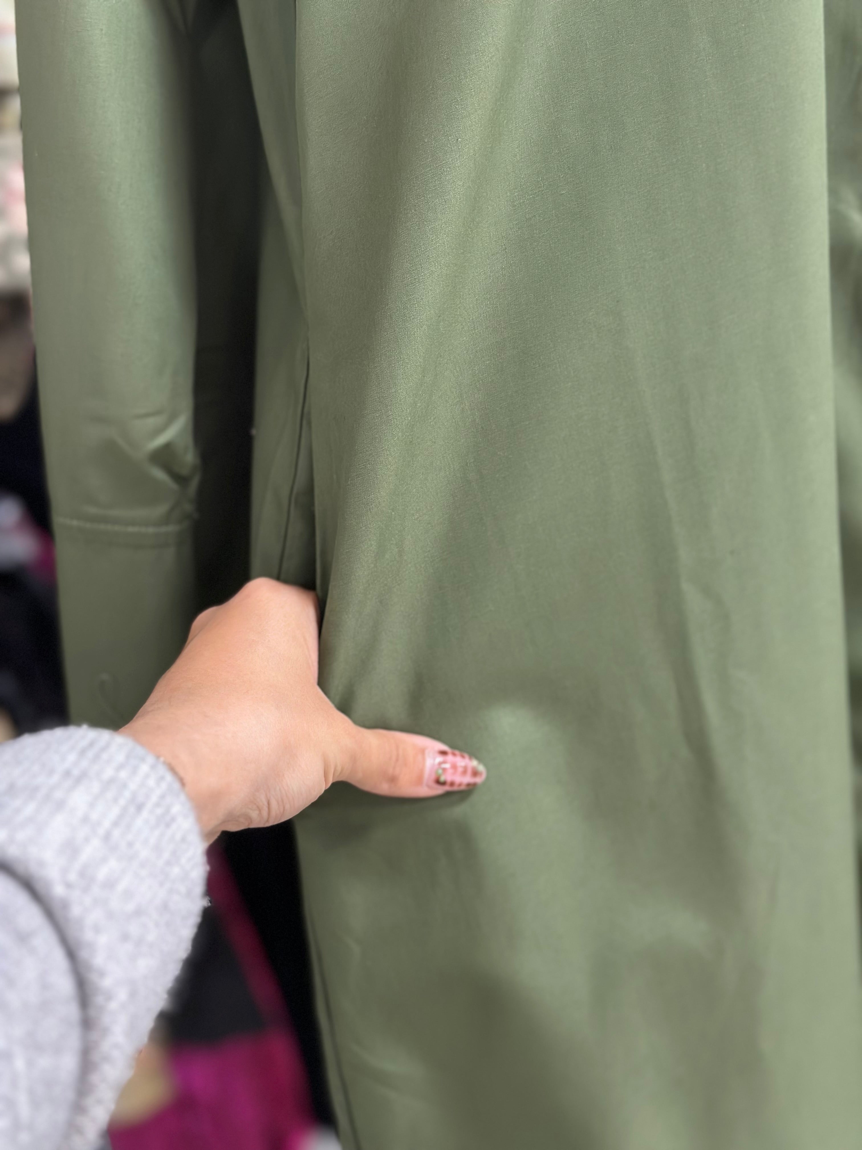 Marriott Olive Dress