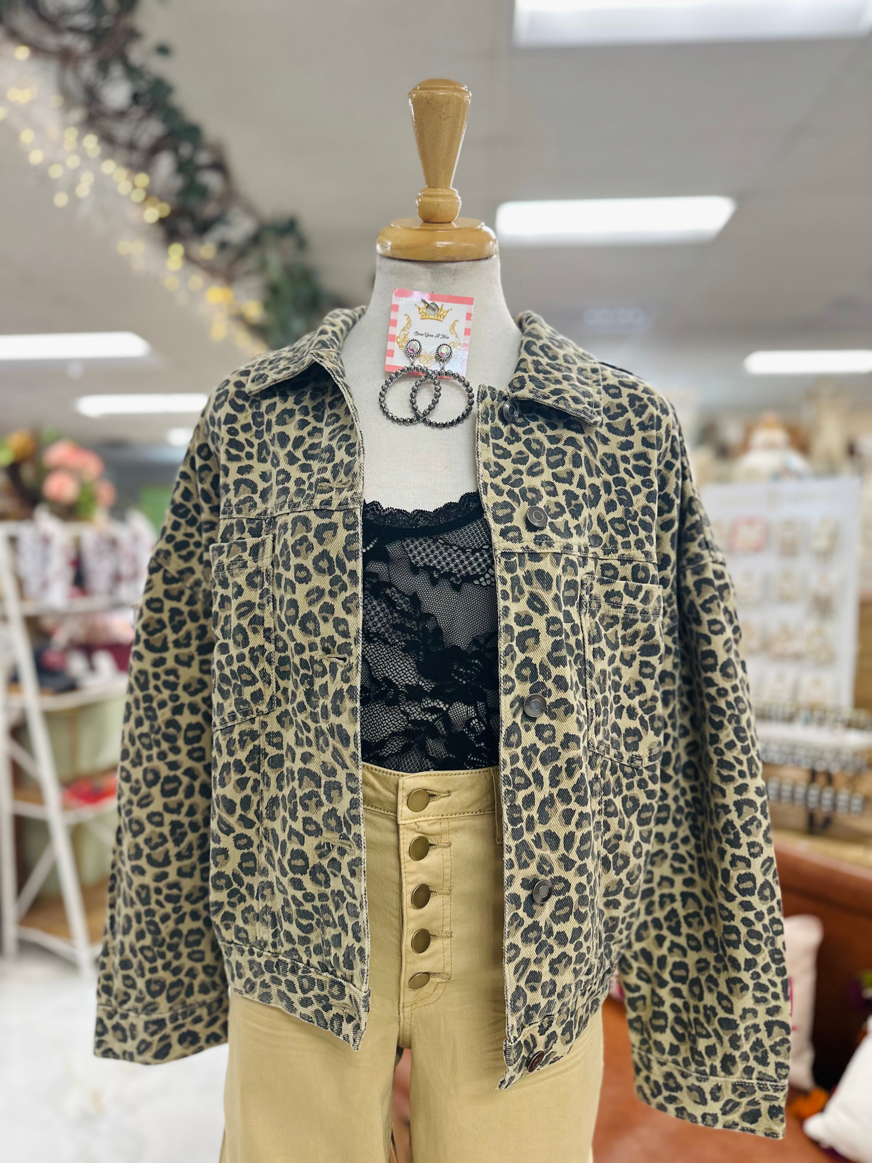 Animal Denim Jacket