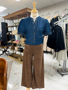 Denim Colorado Top