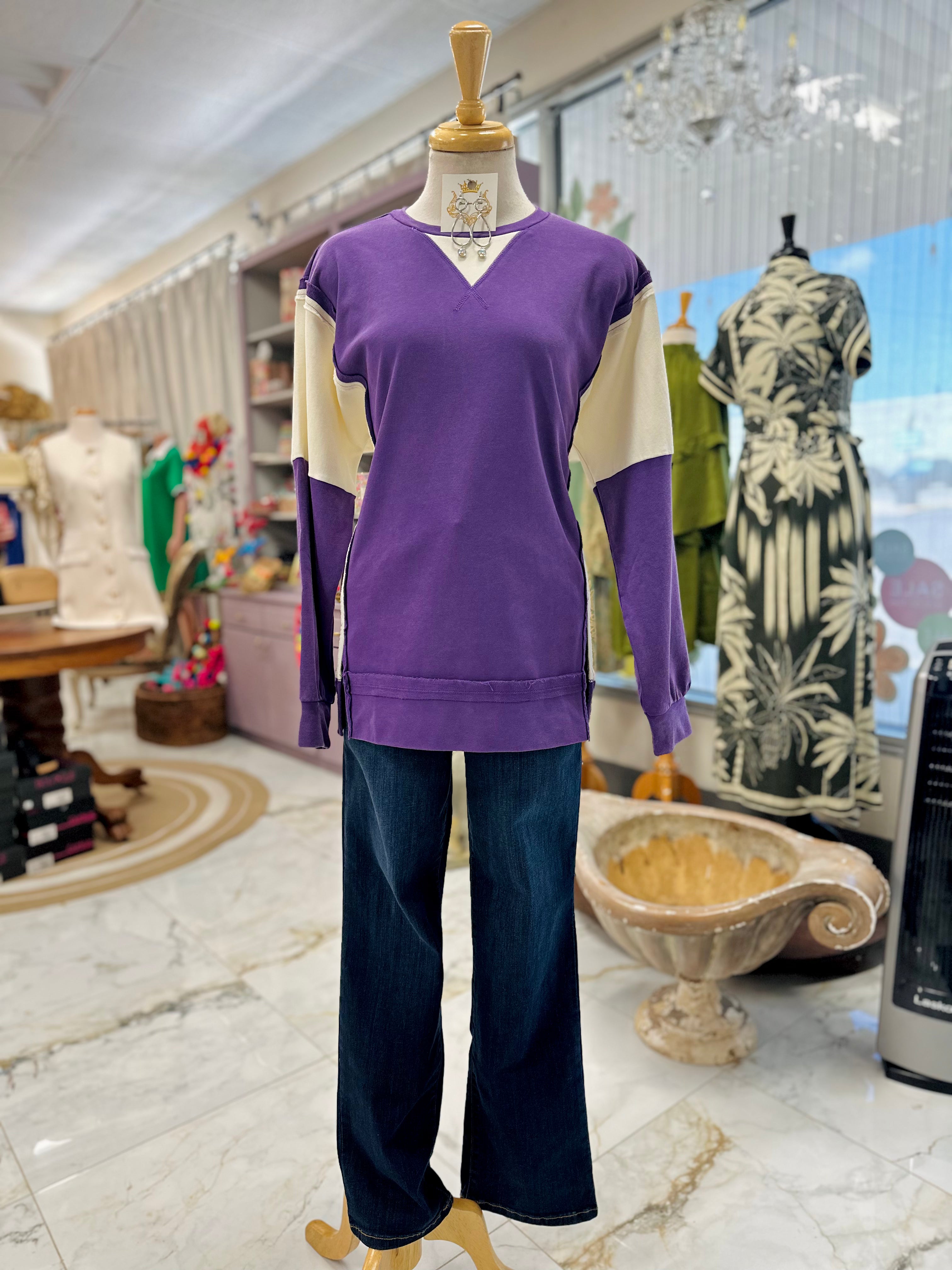 Game Winner Purple Top