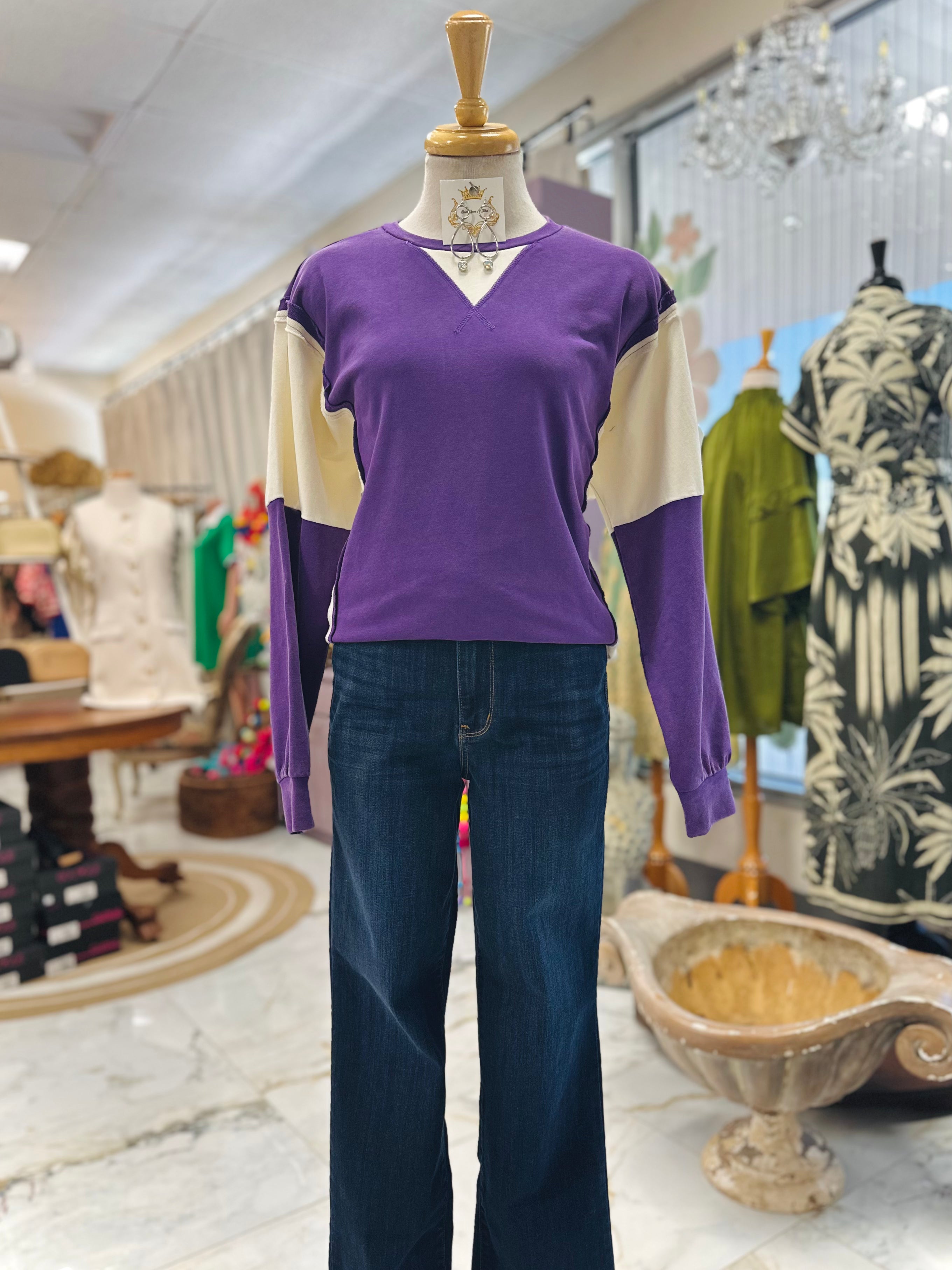 Game Winner Purple Top