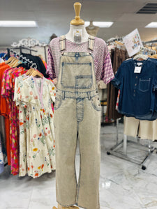 Dirty Denim Overalls