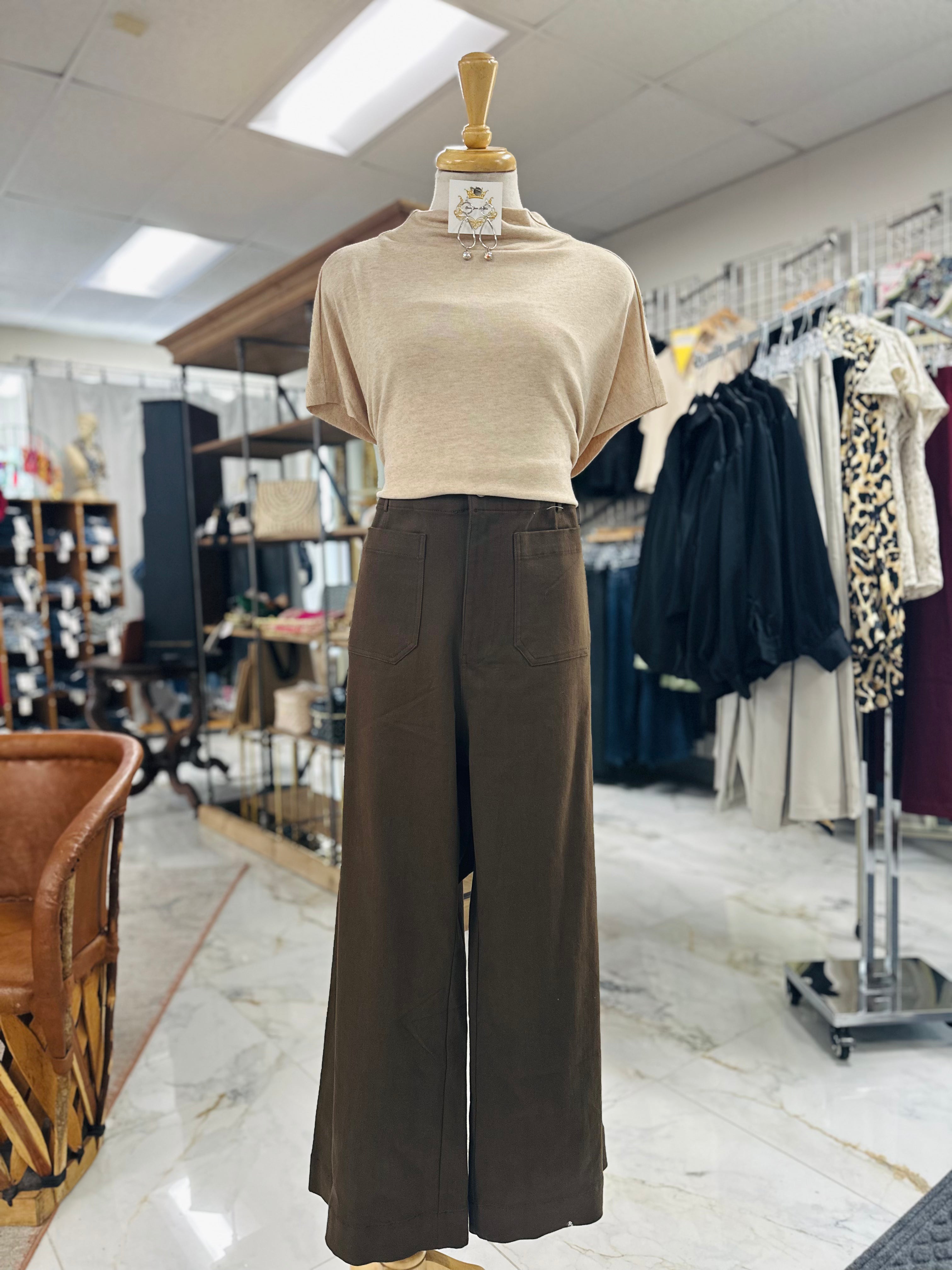 Women's Morning Brown Pants