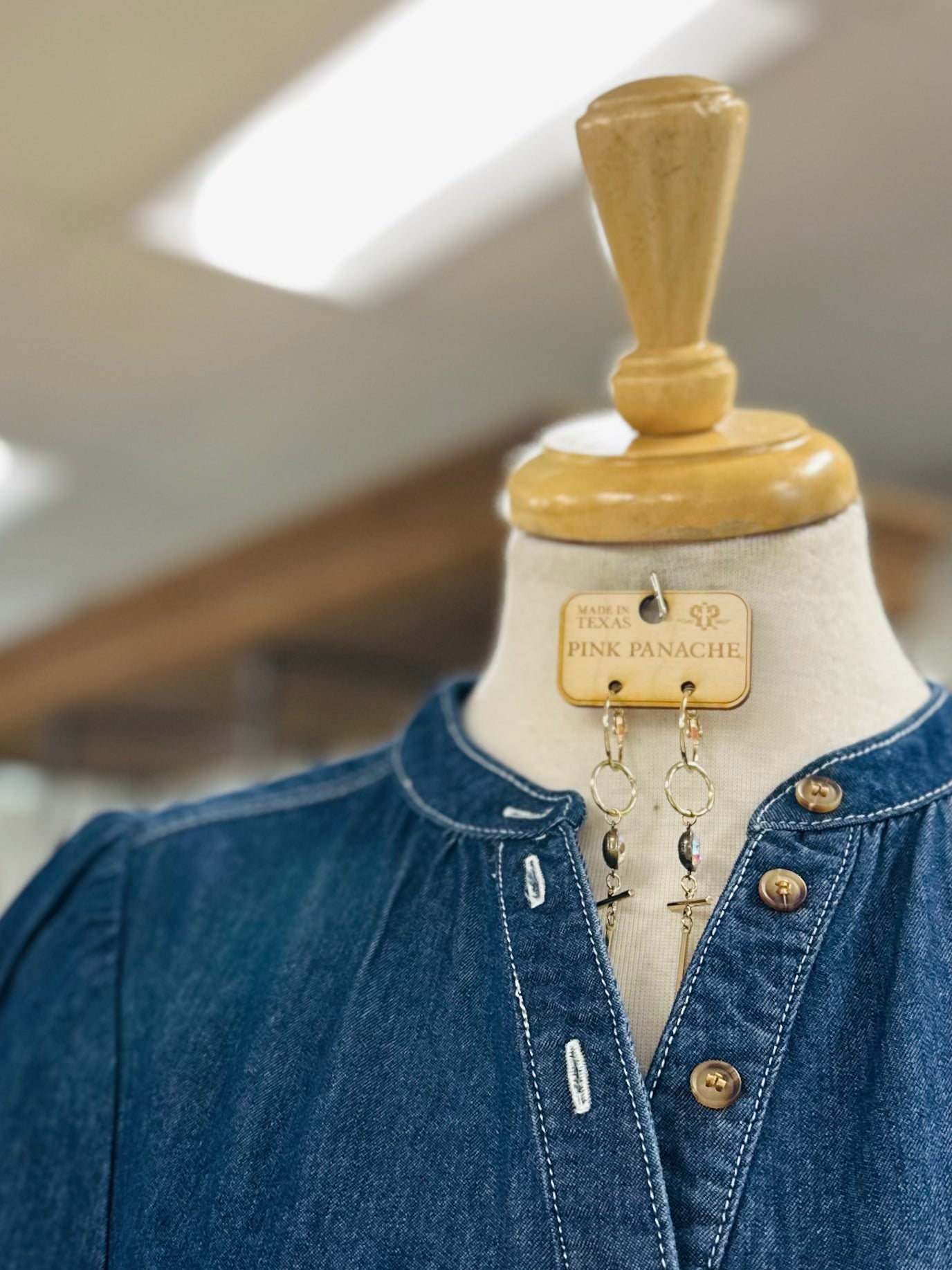 Denim Colorado Top