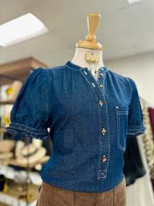 Denim Colorado Top