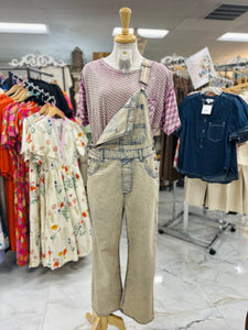 Dirty Denim Overalls