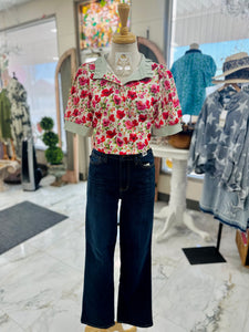 Dark High Waist Jeans#5