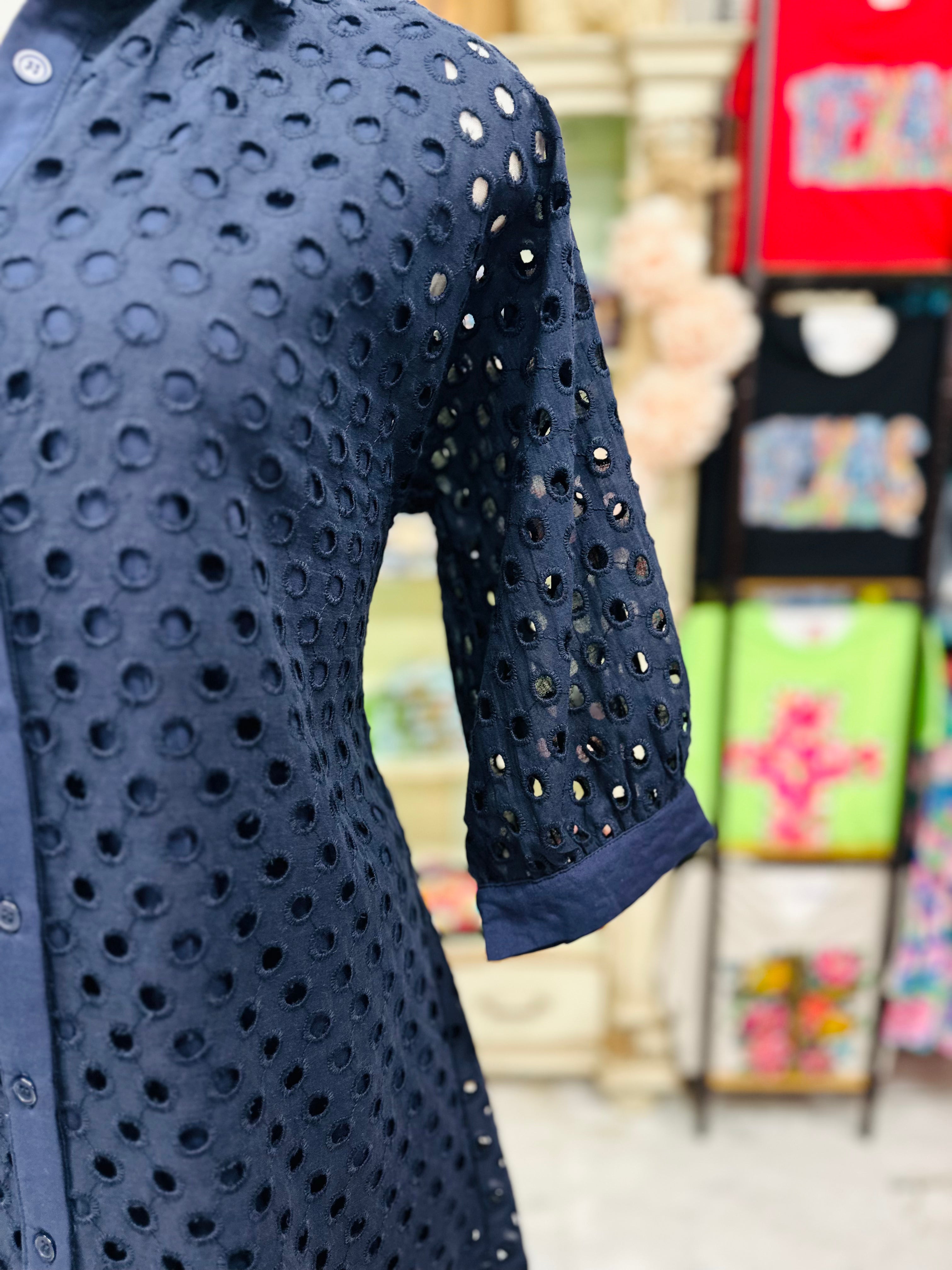 Tatiana Navy Dress