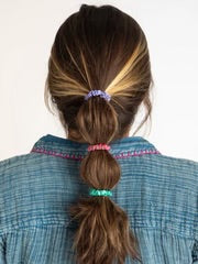 Mini Satin Scrunchies