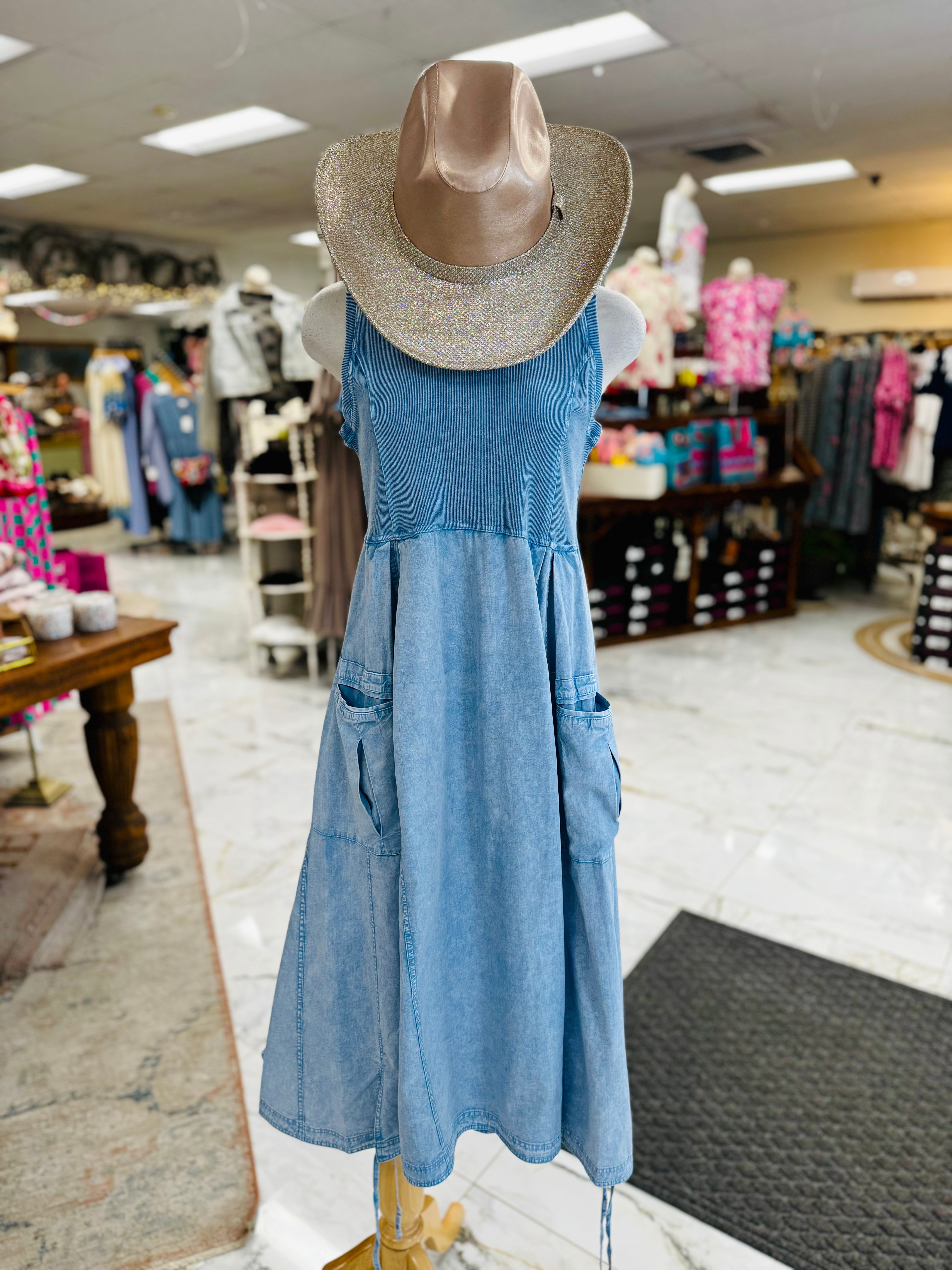 Dominique Denim Dress