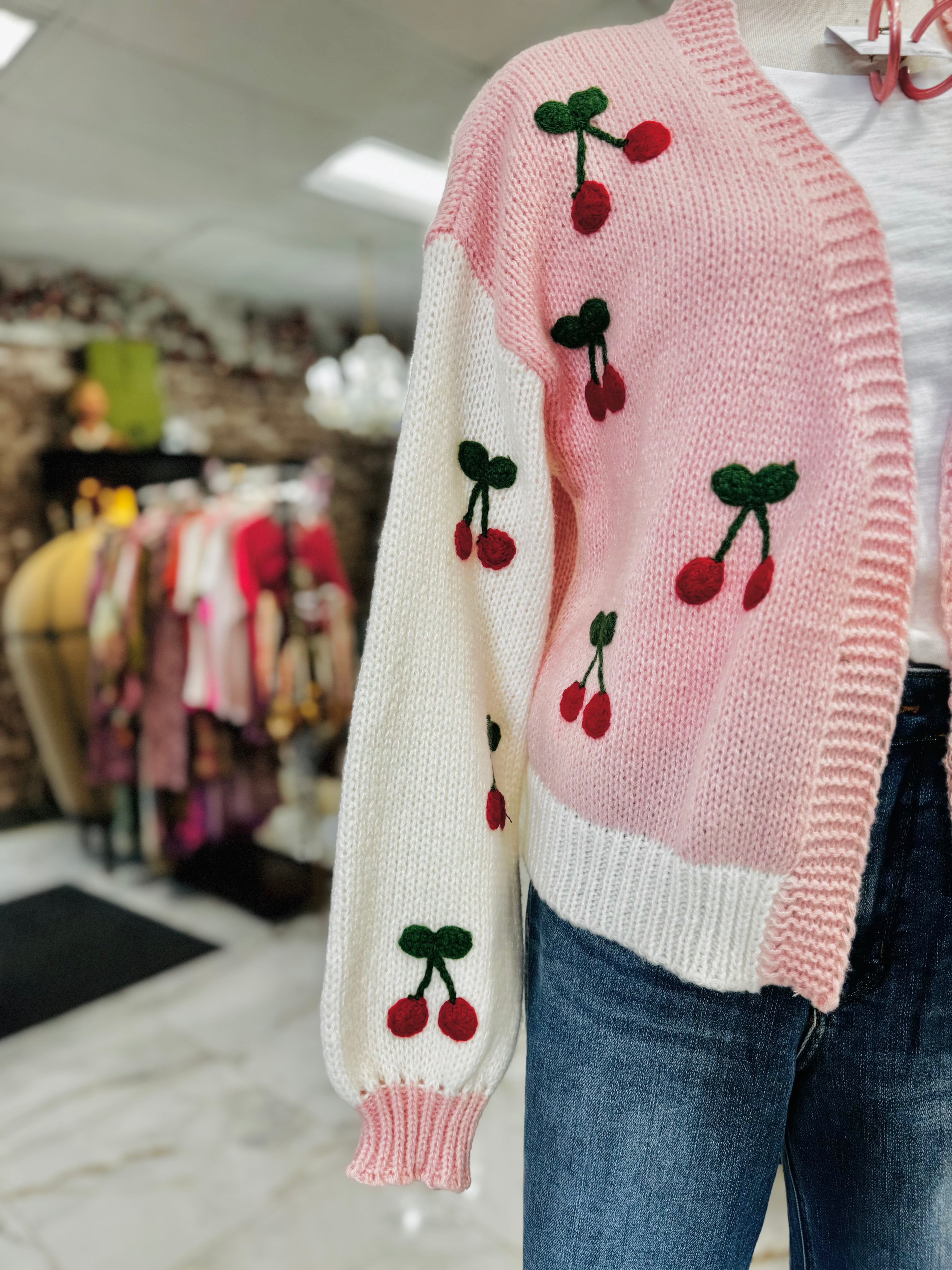 Cherry Paradise Cardigan