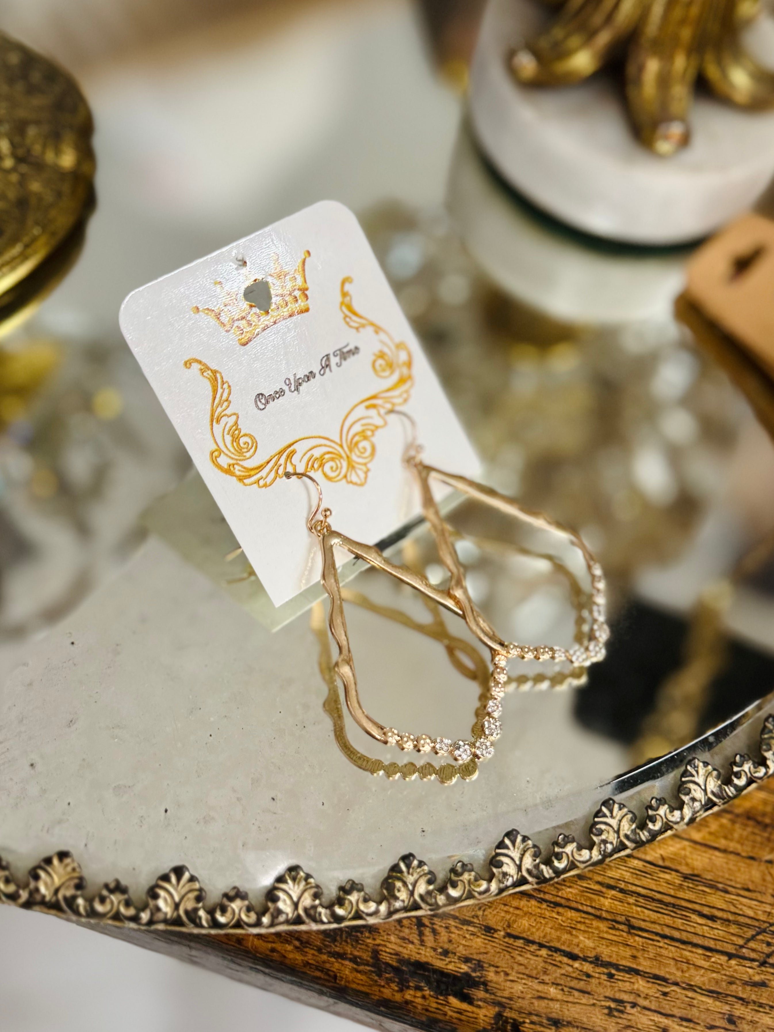 Inspired Drop Earrings