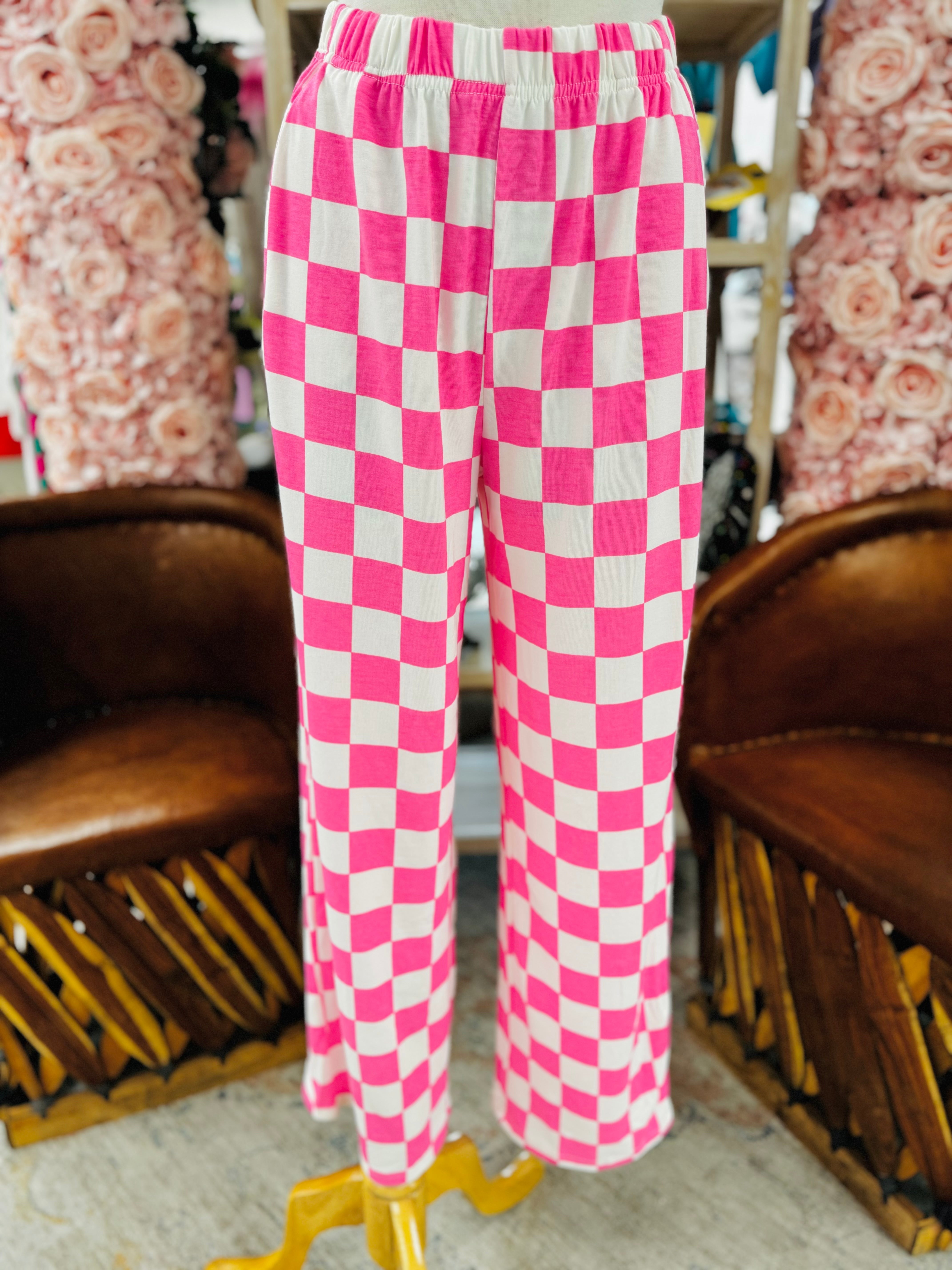 Checkered Lounge Pant