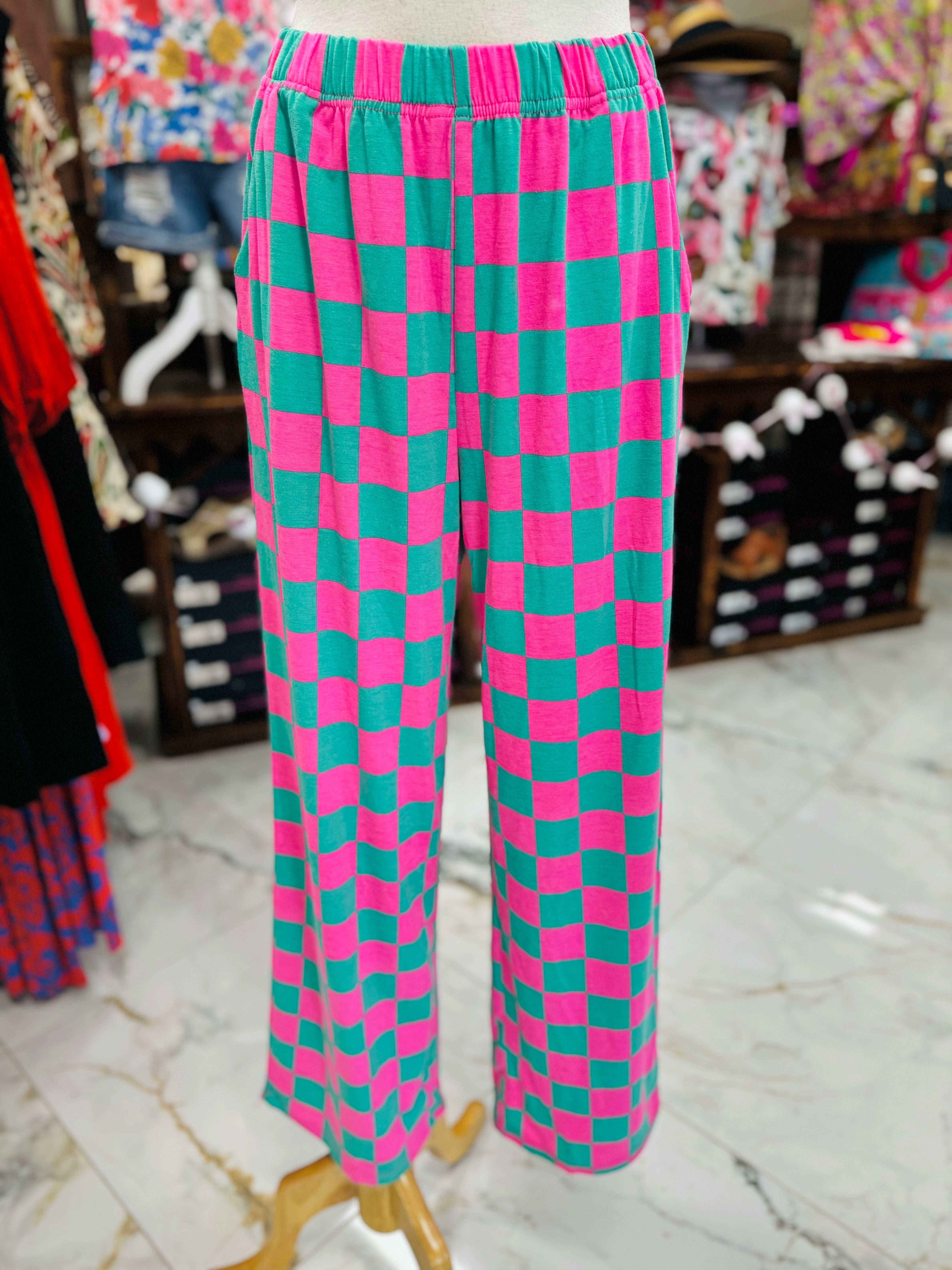 Checkered Lounge Pant