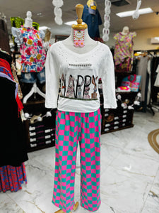 Checkered Lounge Pant