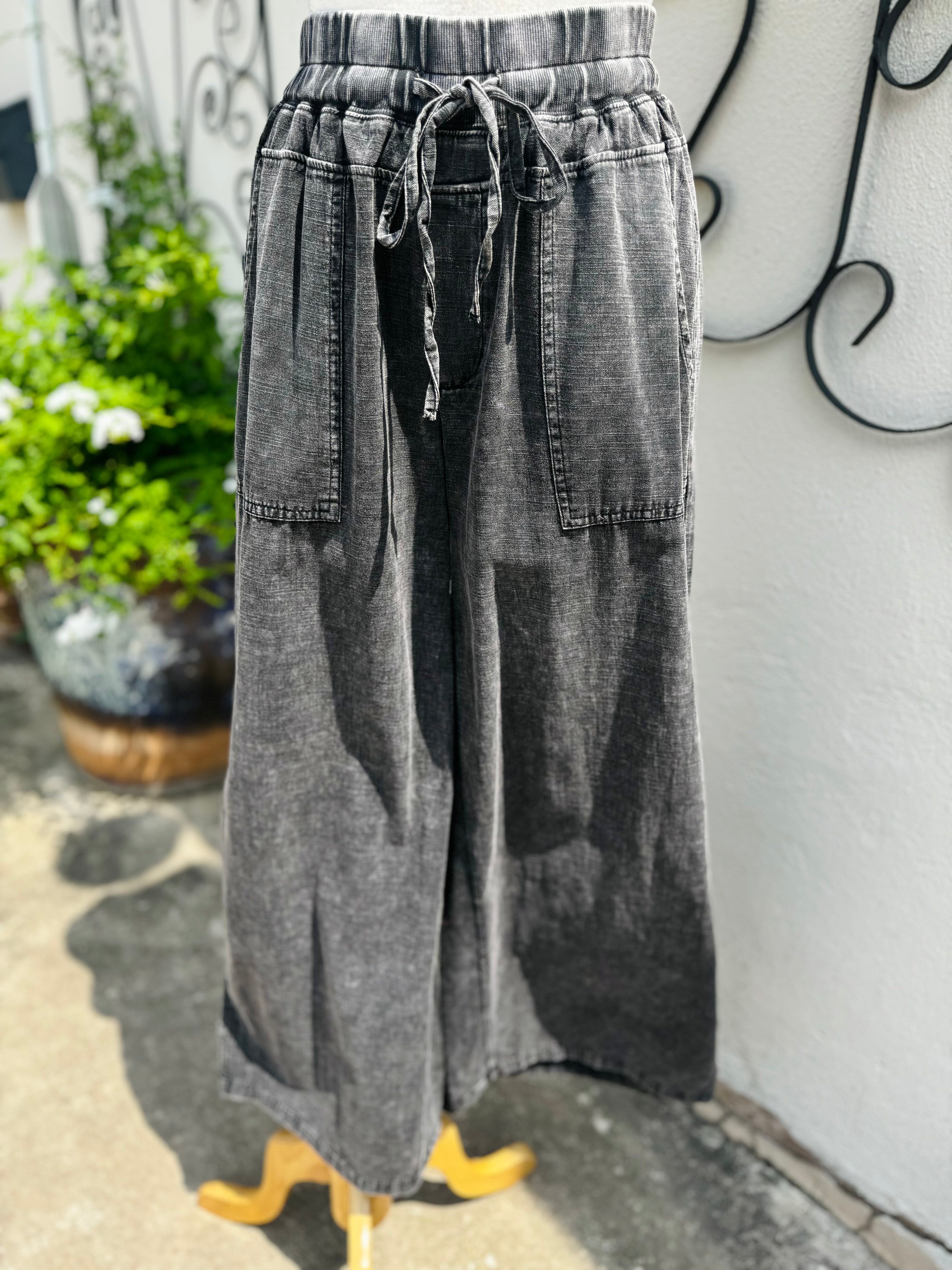 BOHO Black Pants