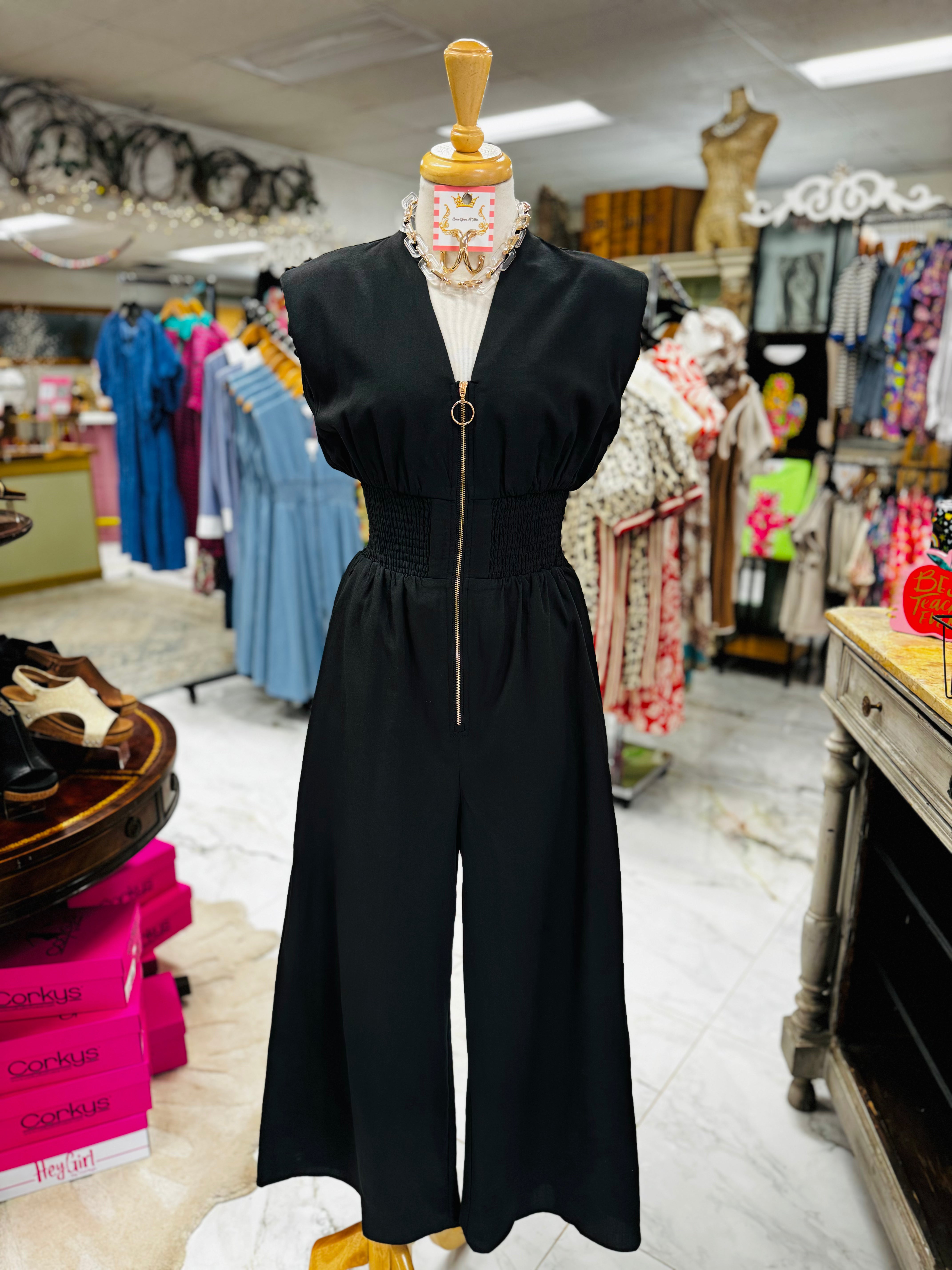 Kate Black Jumpsuit